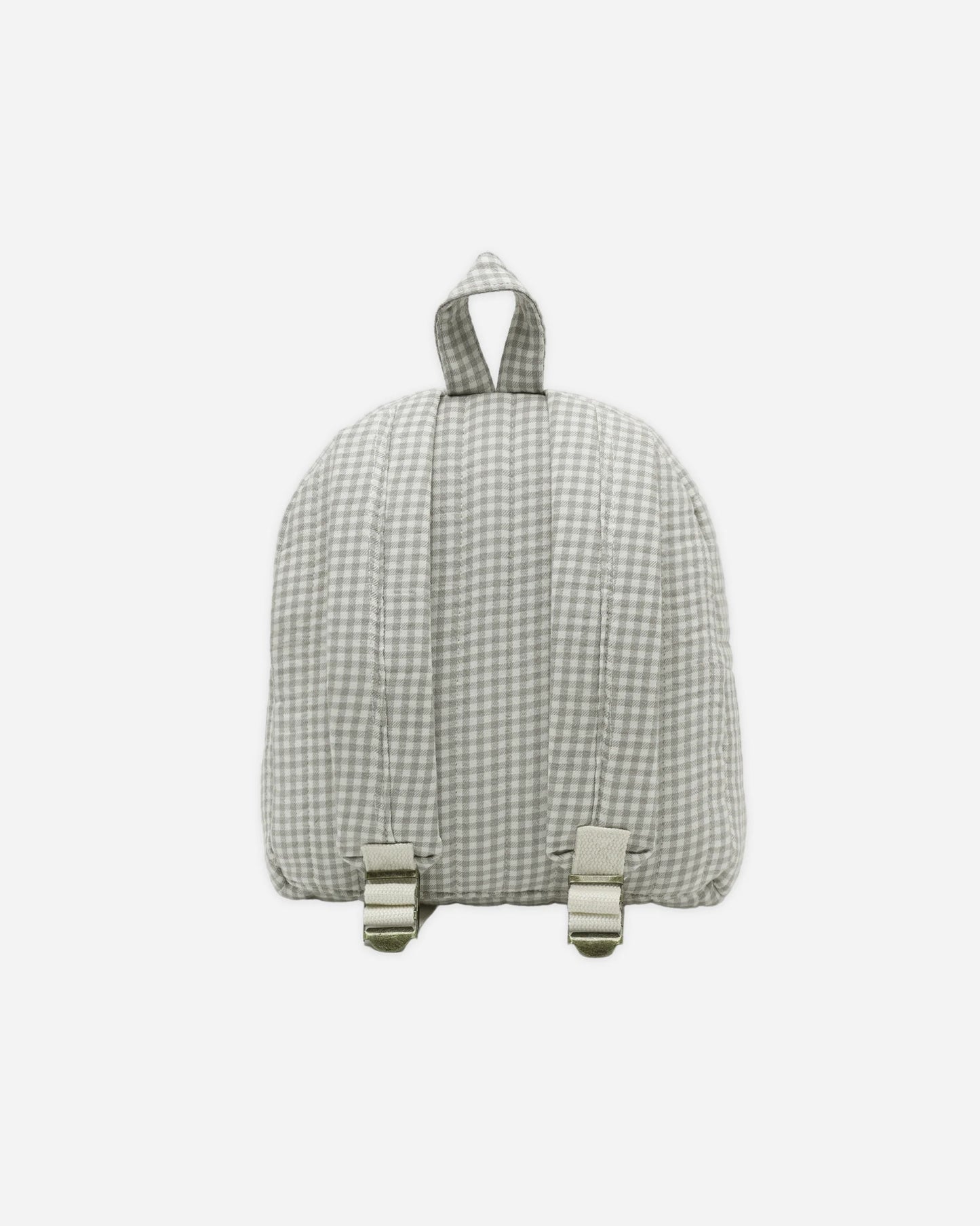 Mini Backpack - Sage Gingham