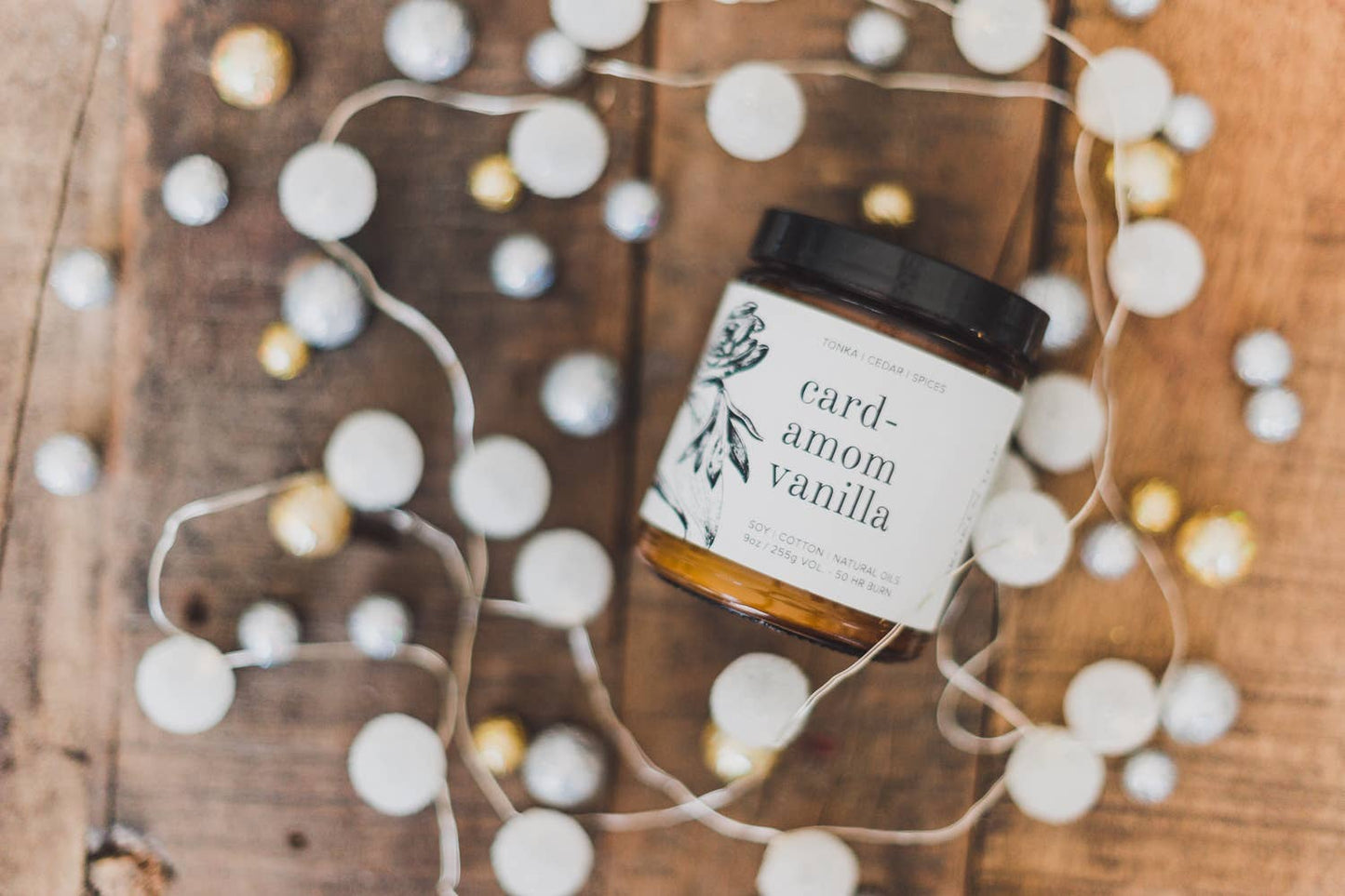 Soy Candle - Cardamom Vanilla