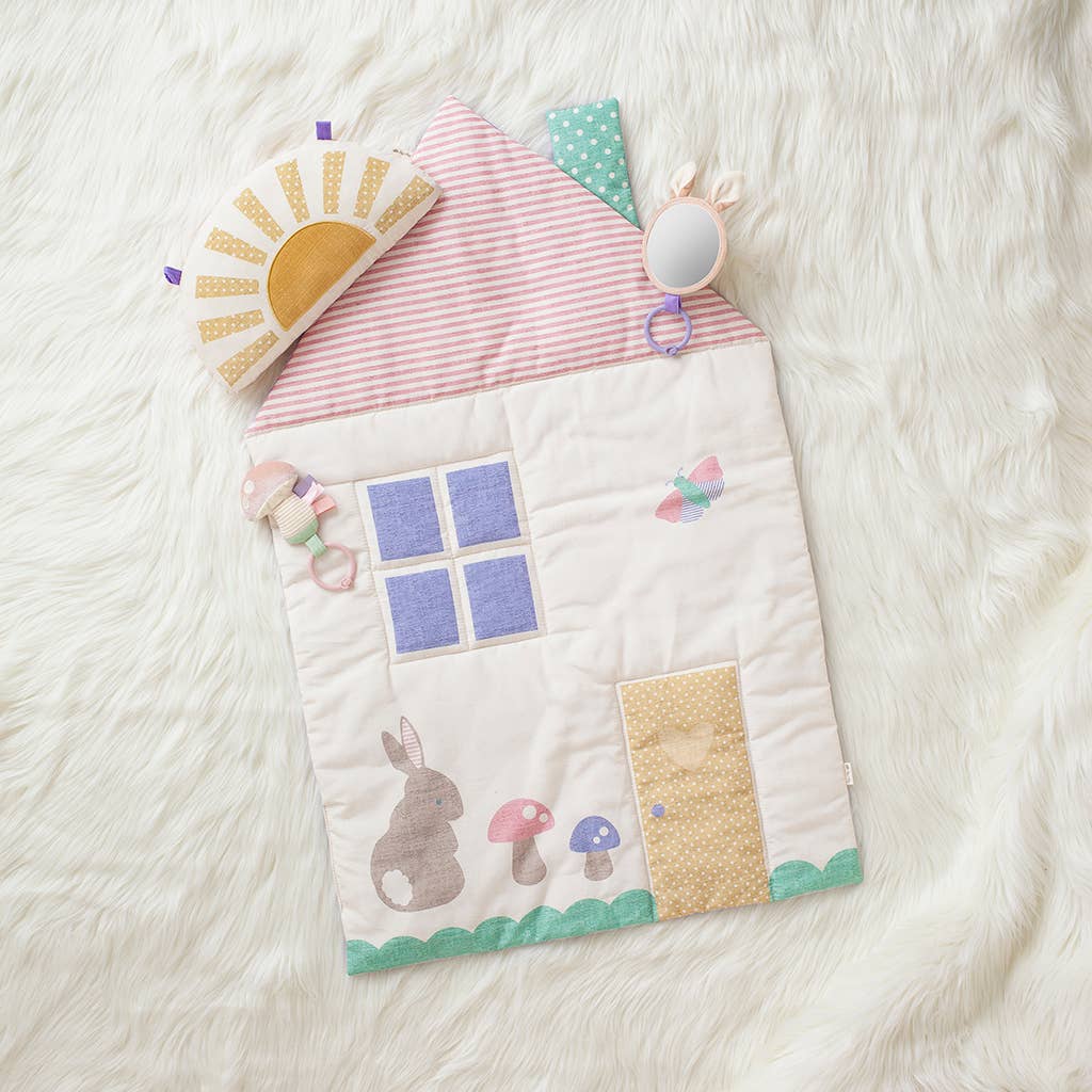 Itzy Ritzy - Tummy Time Cottage Play Mat