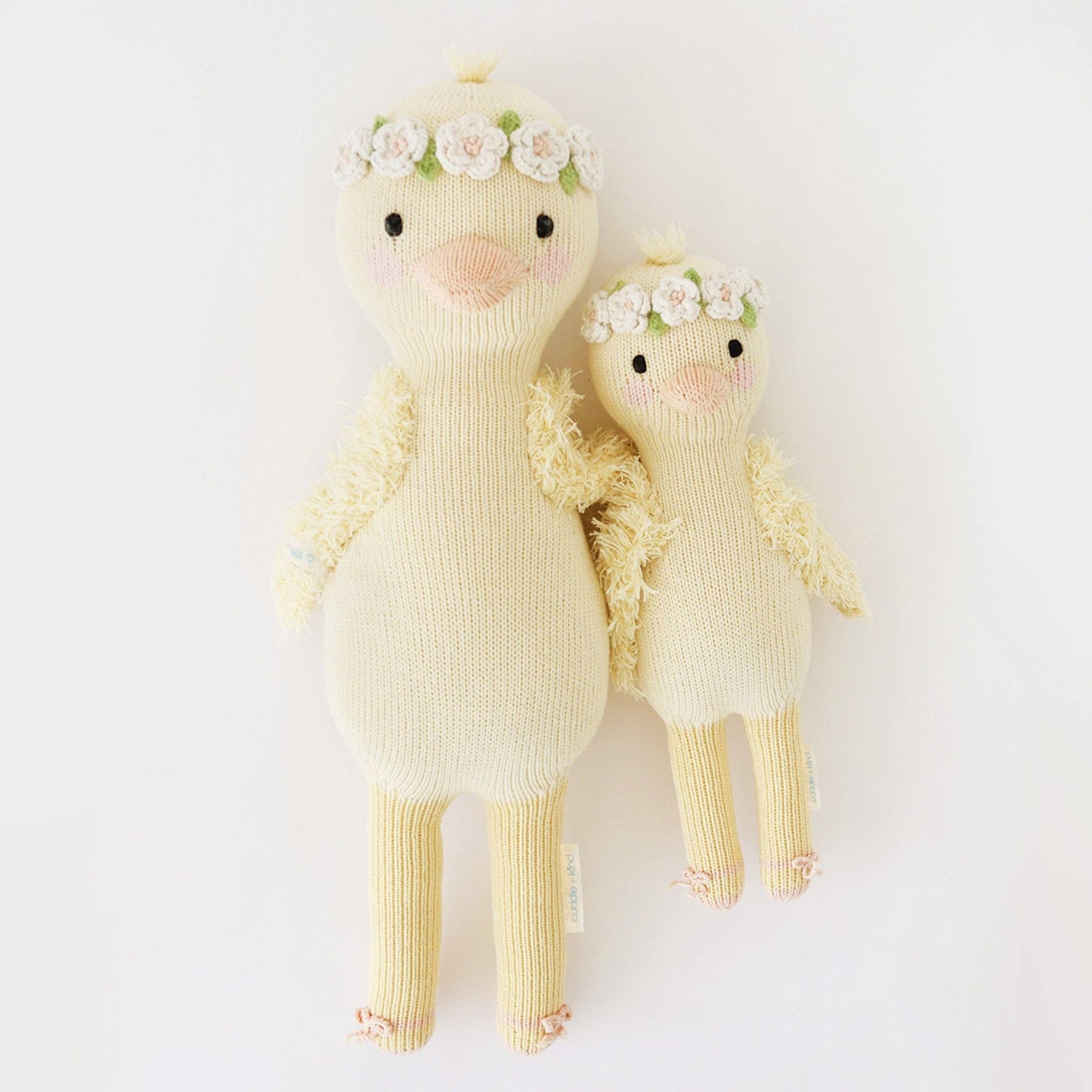 Flora the Duckling (ivory) - 13 inches
