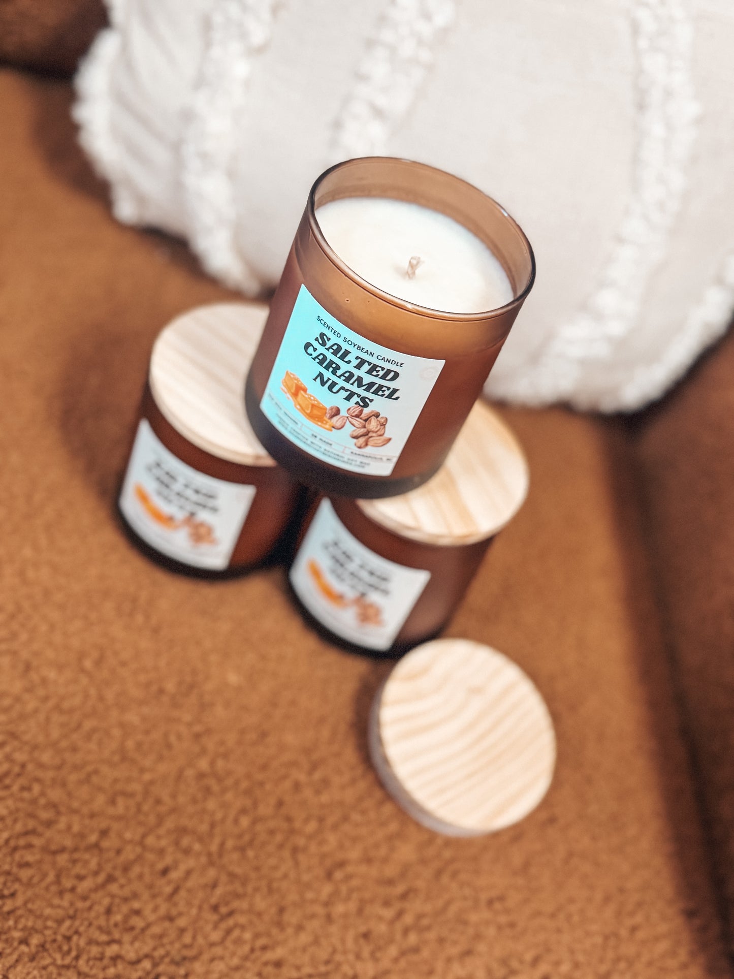 Salted Caramel Nuts - Rust Vessel
