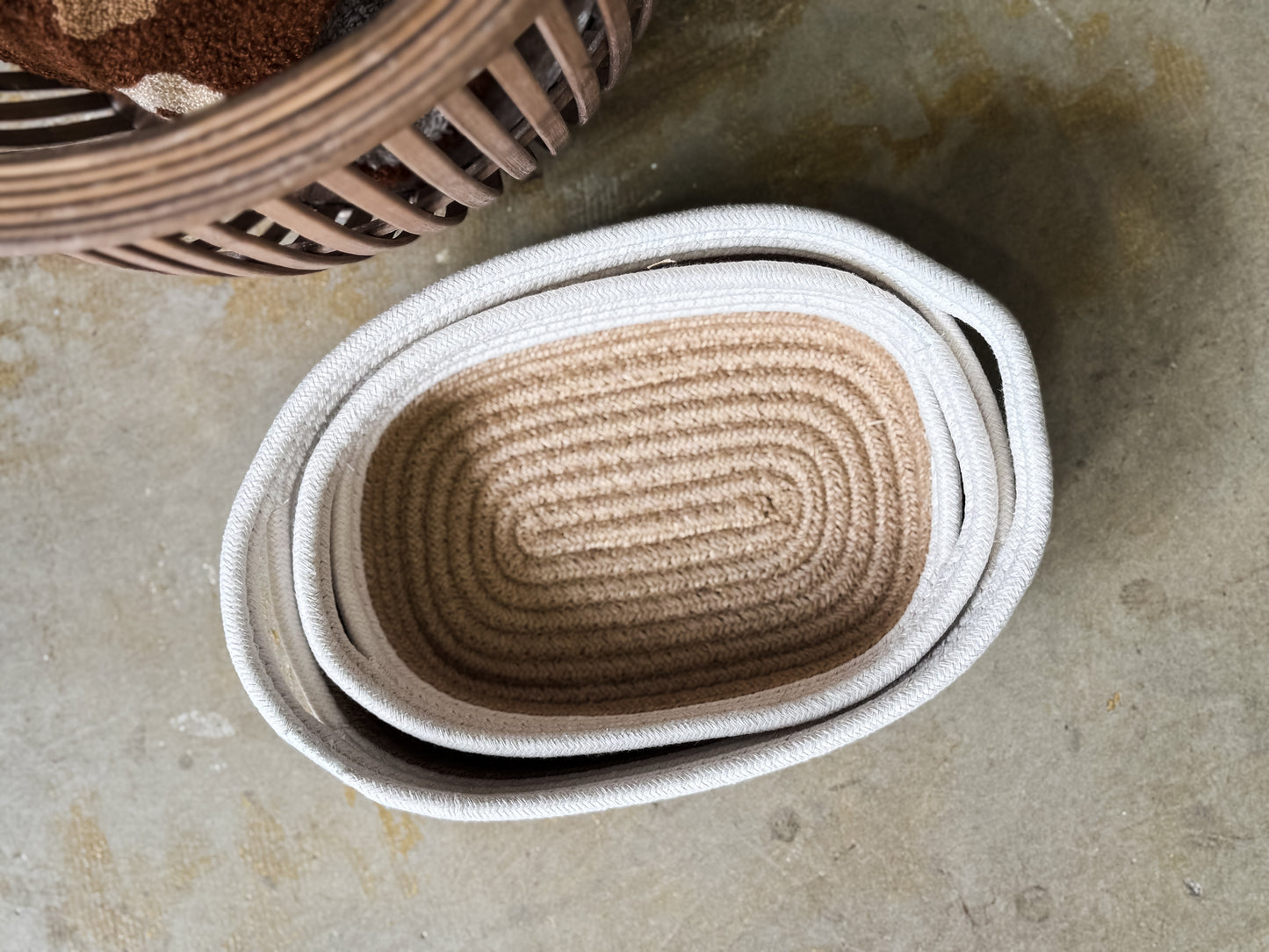 Build your own Basket - White Trim Top