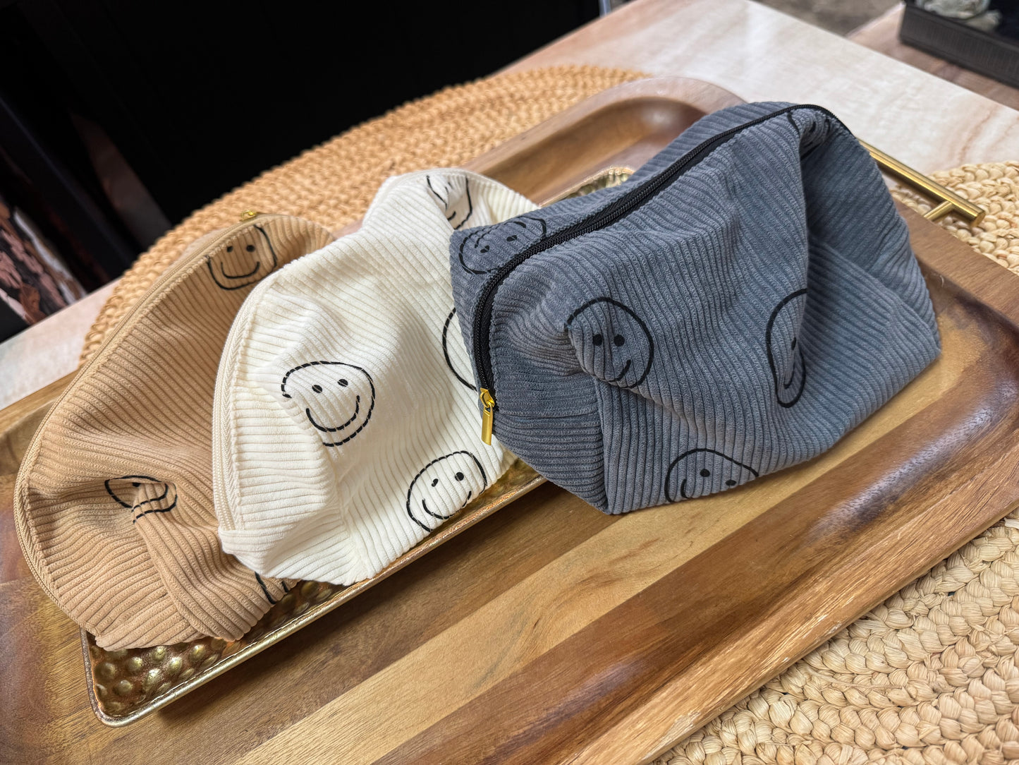 Travel Bag - Smiley Face