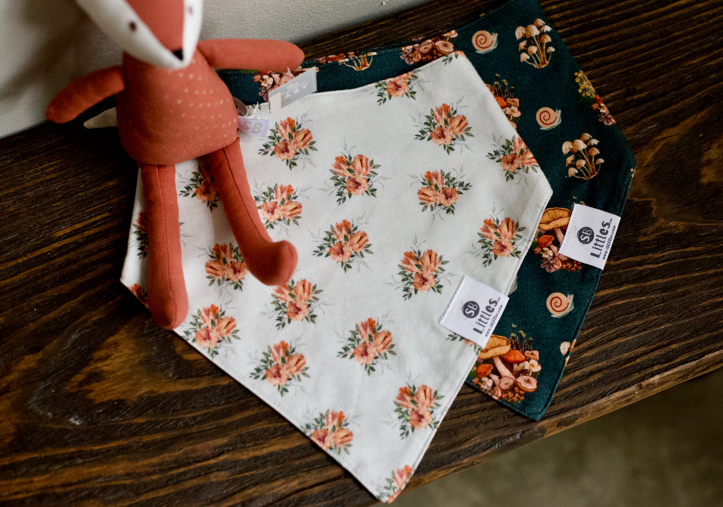 Autumn Blossom Bib