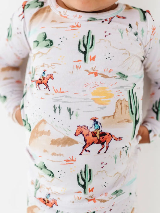Bamboo Pajamas - Western Cowboy: Billy