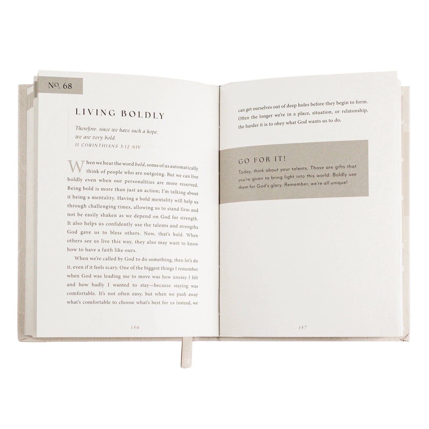 Go For It: 90 Devotions to Boldly Live the Life God Created - Devotions