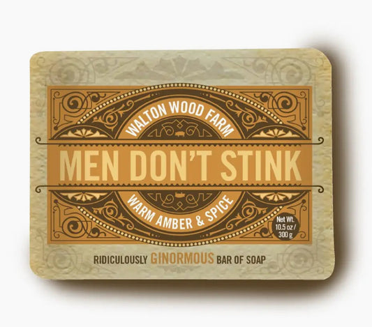 Men's Don't Stink Soap - Warm Amber & Spice