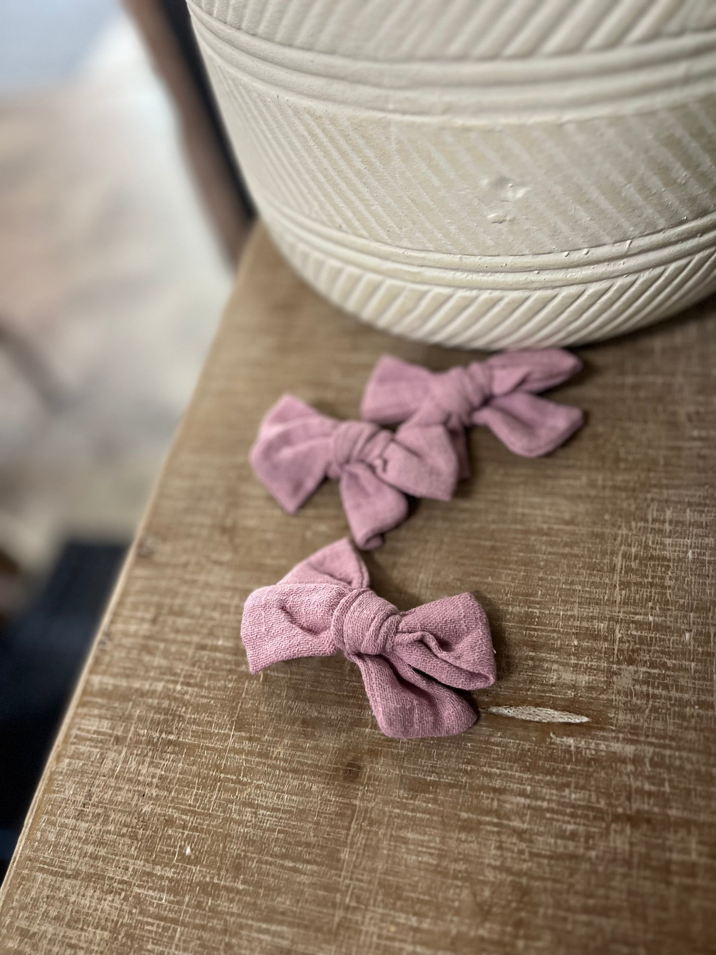 Hair Clip - Woven Cotton