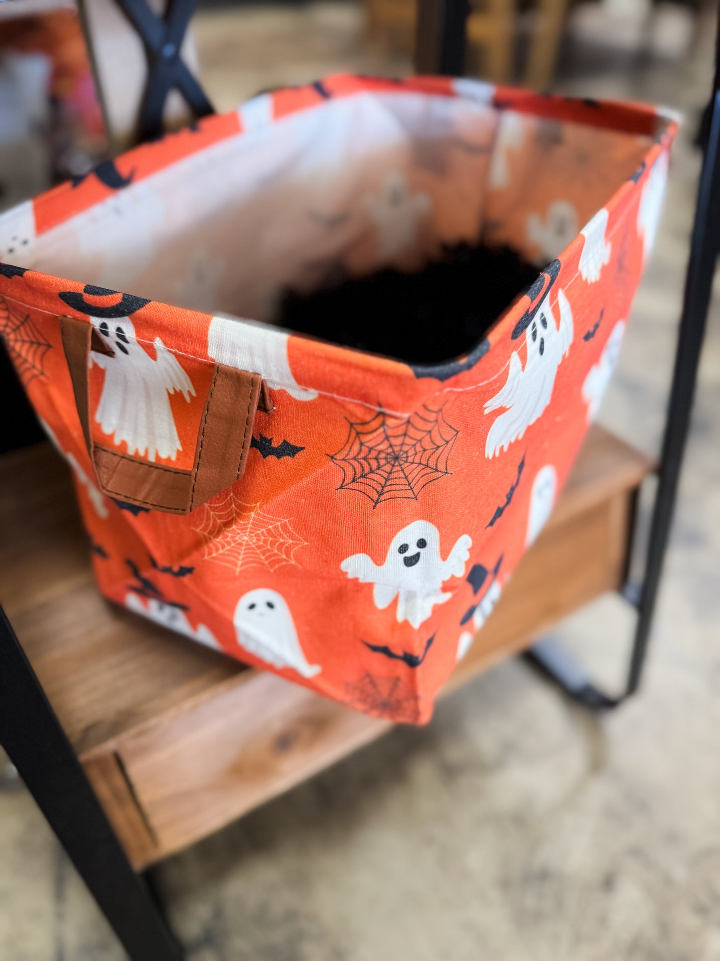 Collapsible Basket - Ghost/Bats