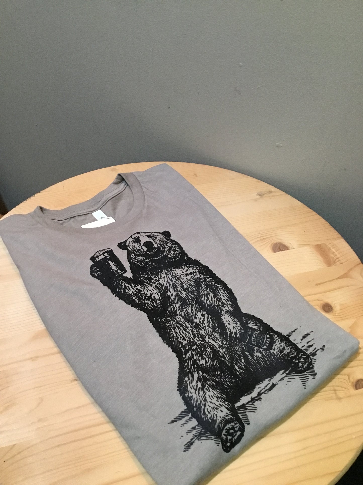 T Shirt - Beer Loving Bear