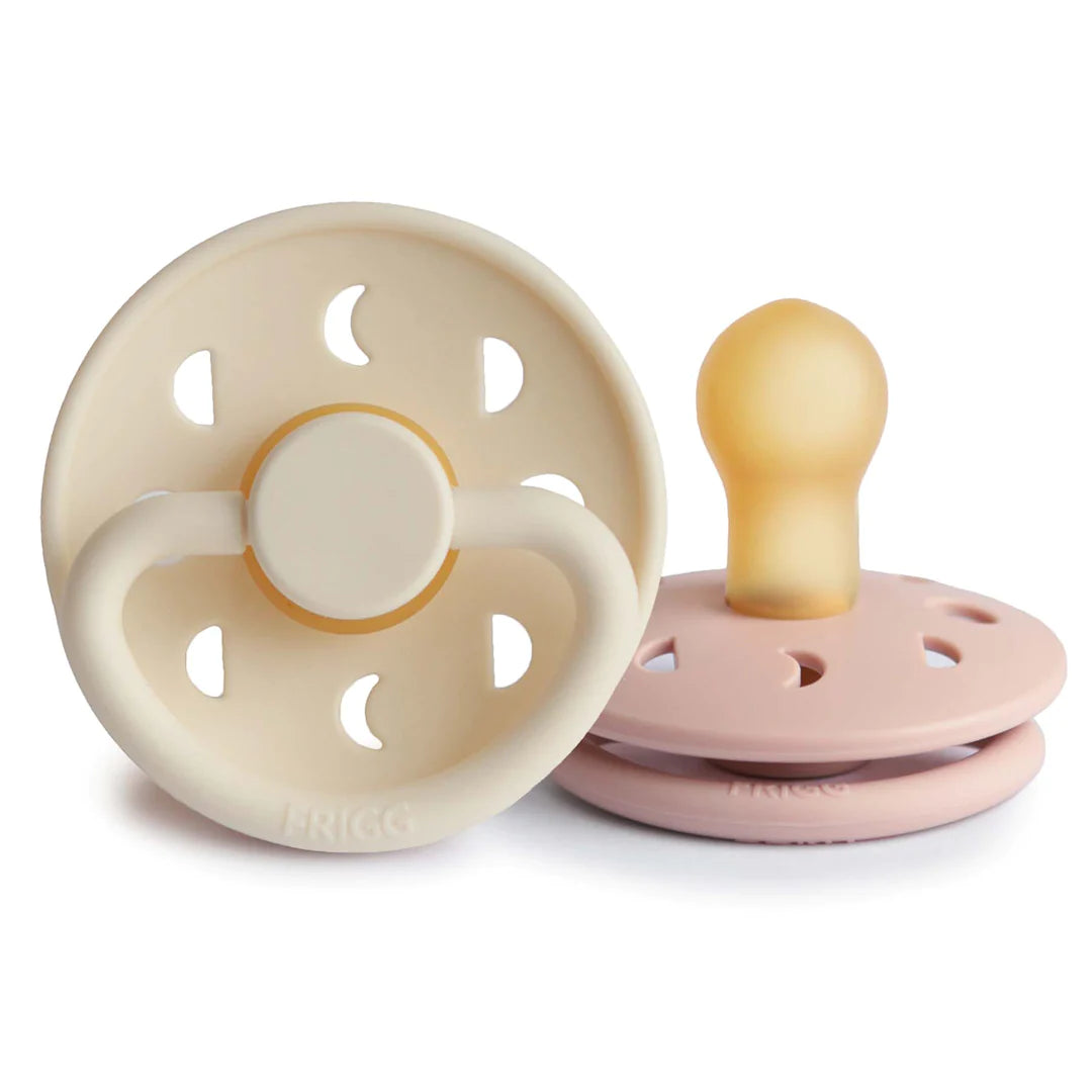 FRIGG Moon NR Paci Set - Blush/Cream