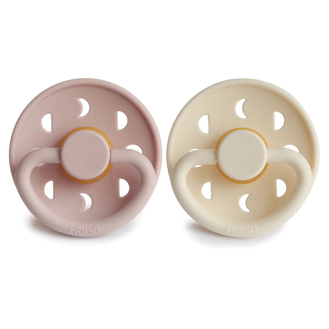 FRIGG Moon NR Paci Set - Blush/Cream