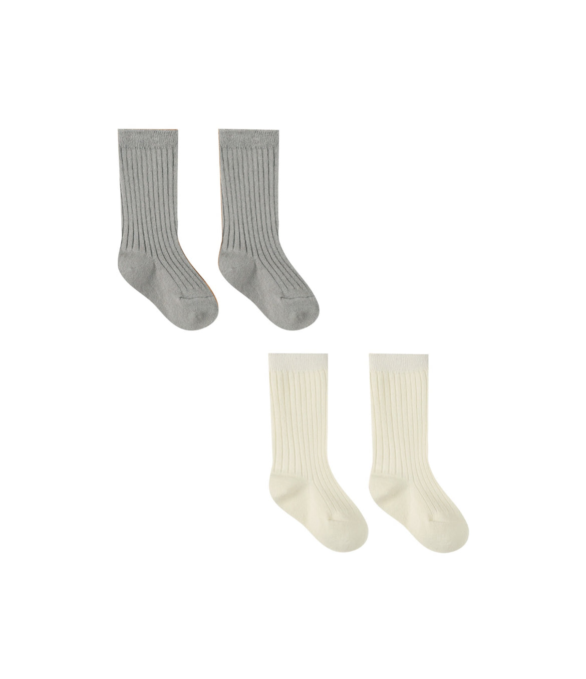 Socks Set - Ivory/Blue