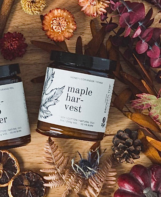 Soy Candle - Maple Harvest