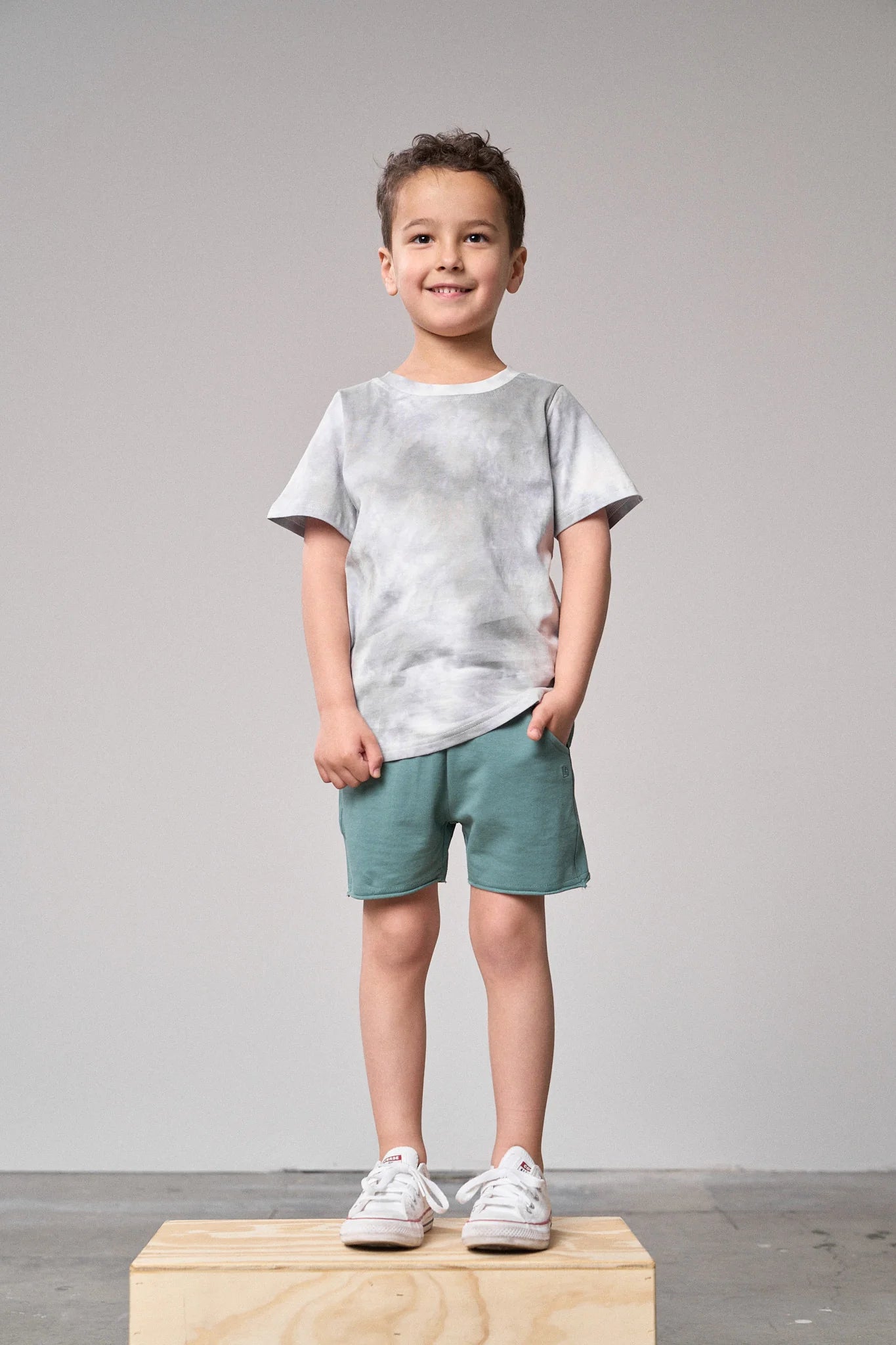 Tie Dye Tee - Grey