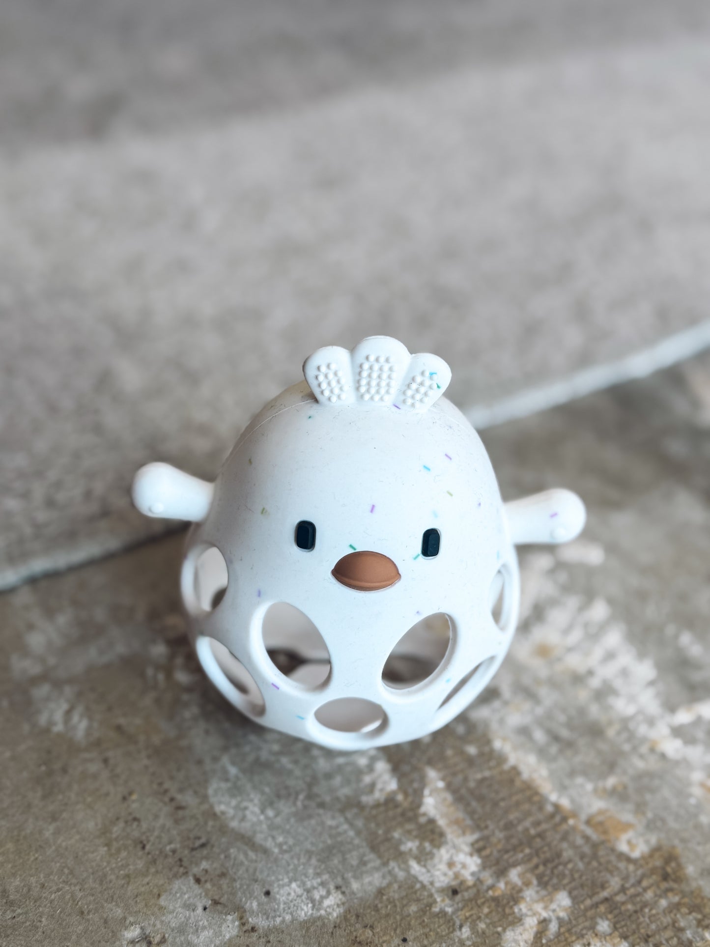 Chicken Silicone Toy {various colors}