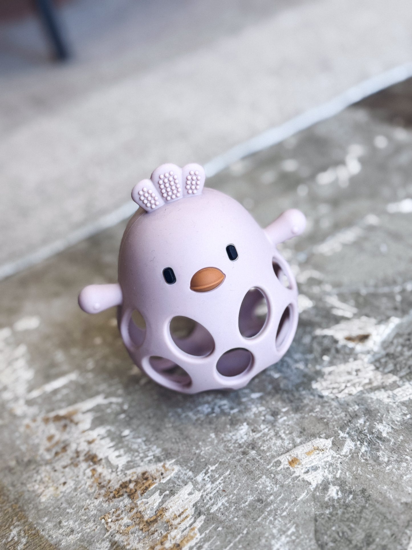 Chicken Silicone Toy {various colors}