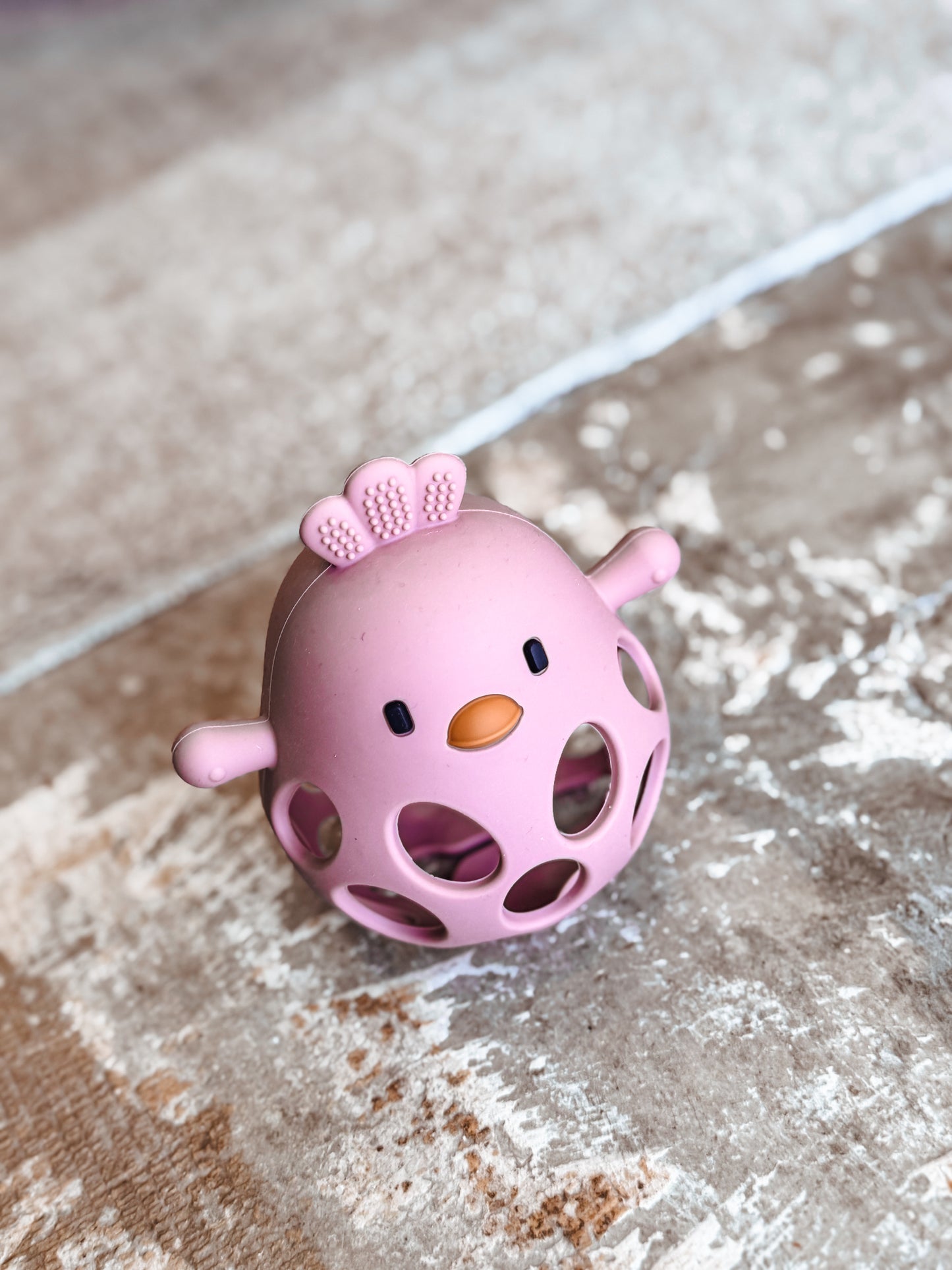 Chicken Silicone Toy {various colors}