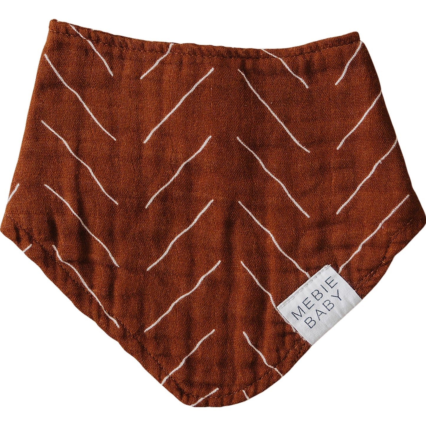 Muslin Bib - Rust