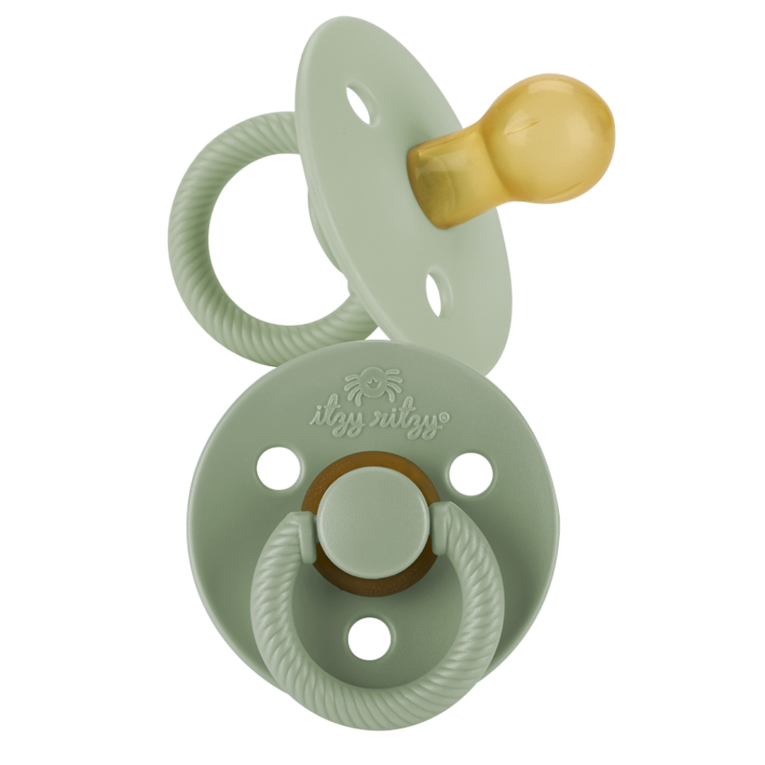 Itzy Soother Paci Sets - Agave/Succulent