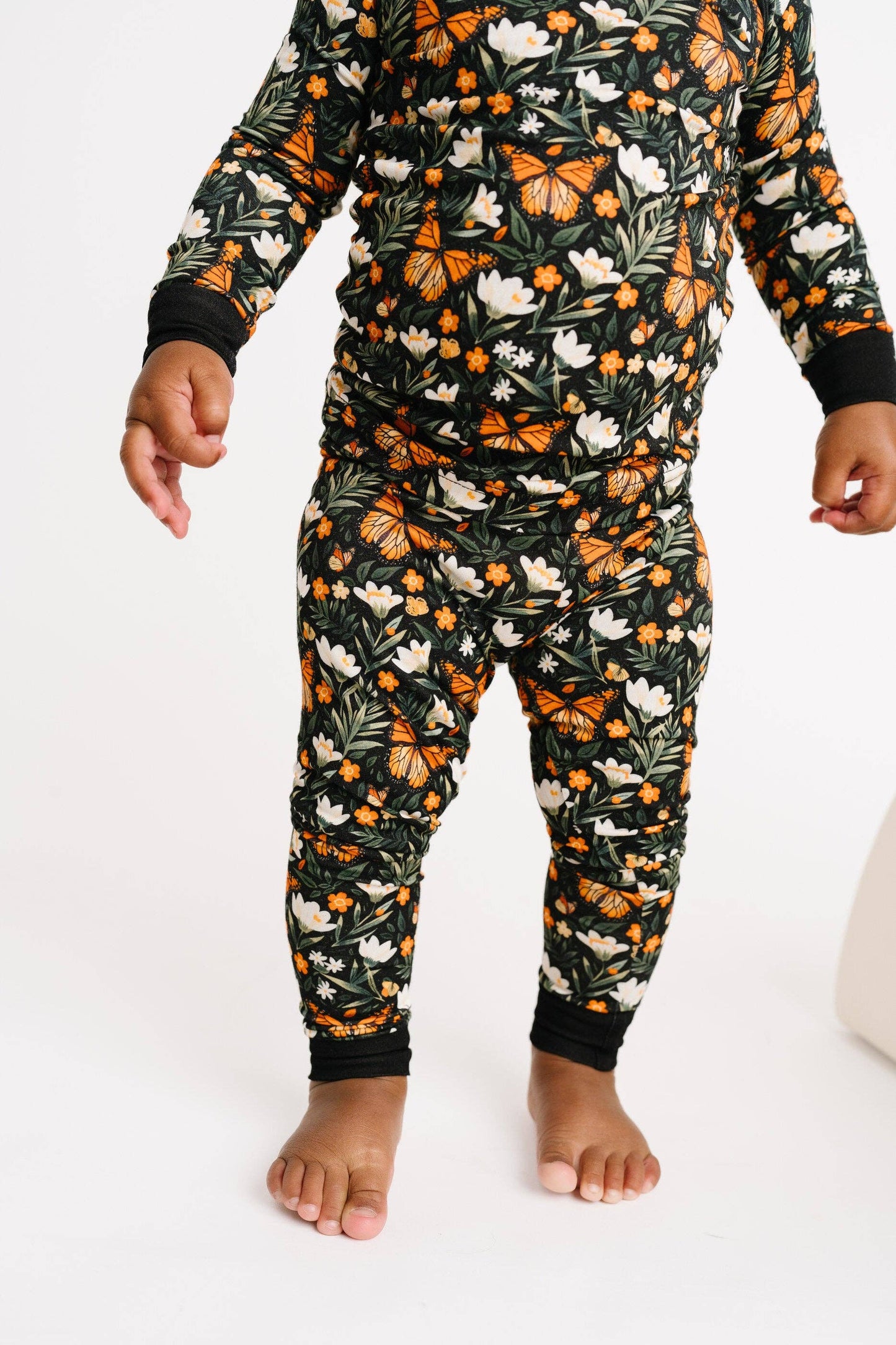Bamboo Set - Monarch Butterfly Floral