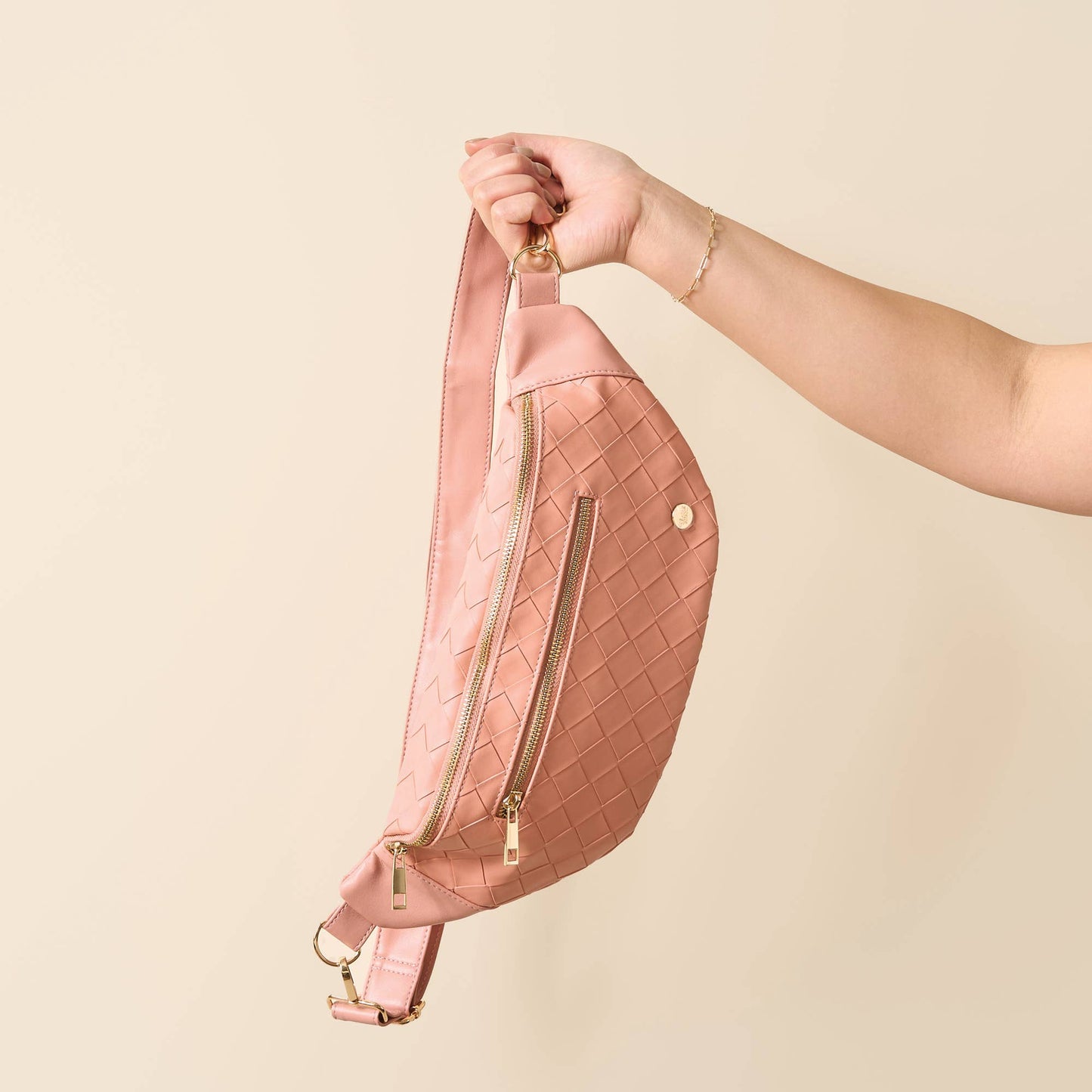 Luxe Belt Bag - Rose