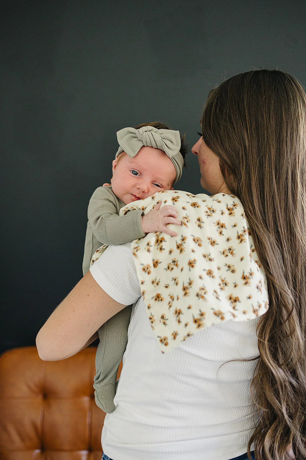 Muslin Burp Cloth - Autumn Bloom