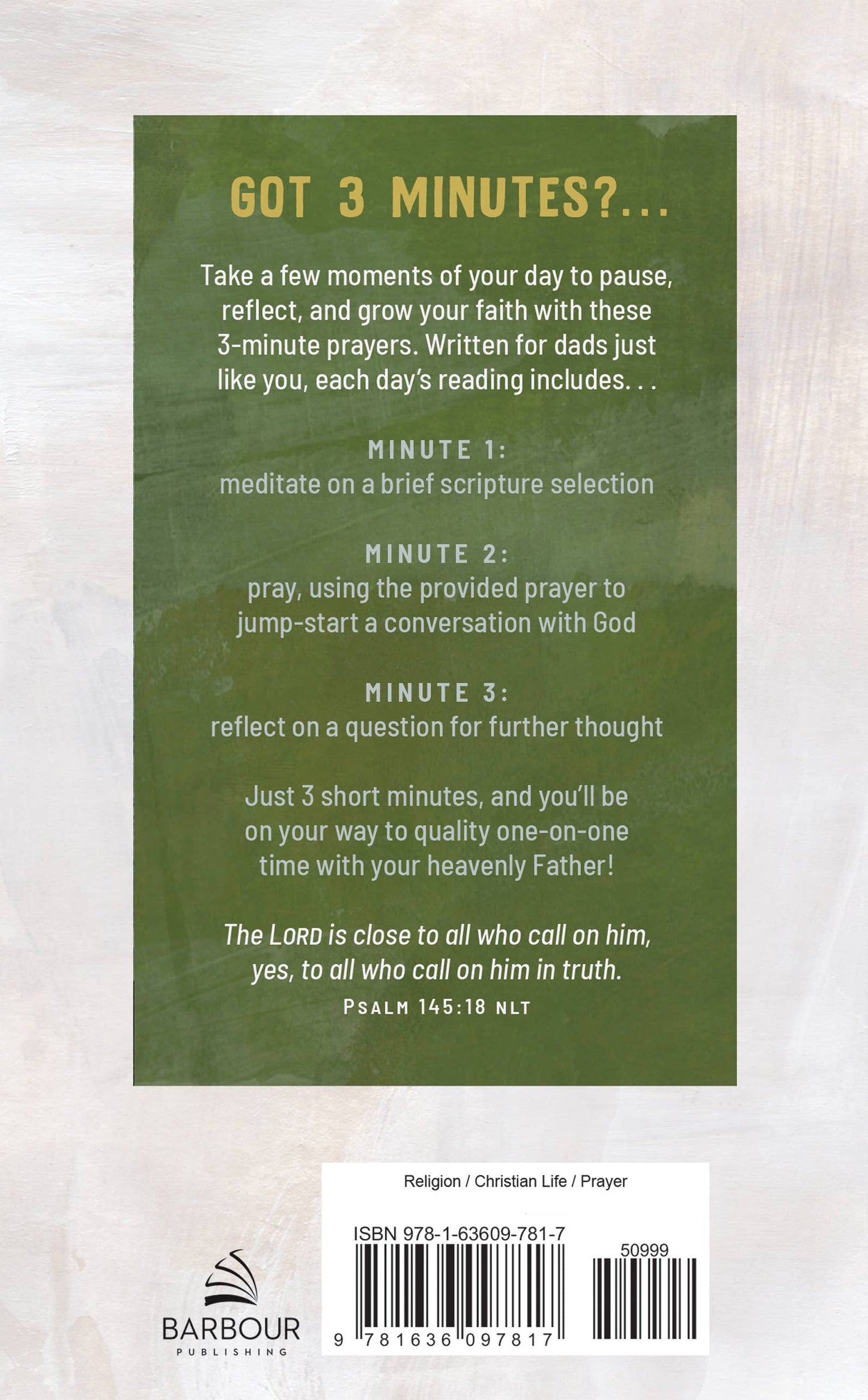 3-Minute Prayers for Dads