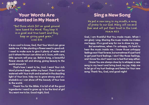 Good Night, God: Bedtime Prayers for Girls