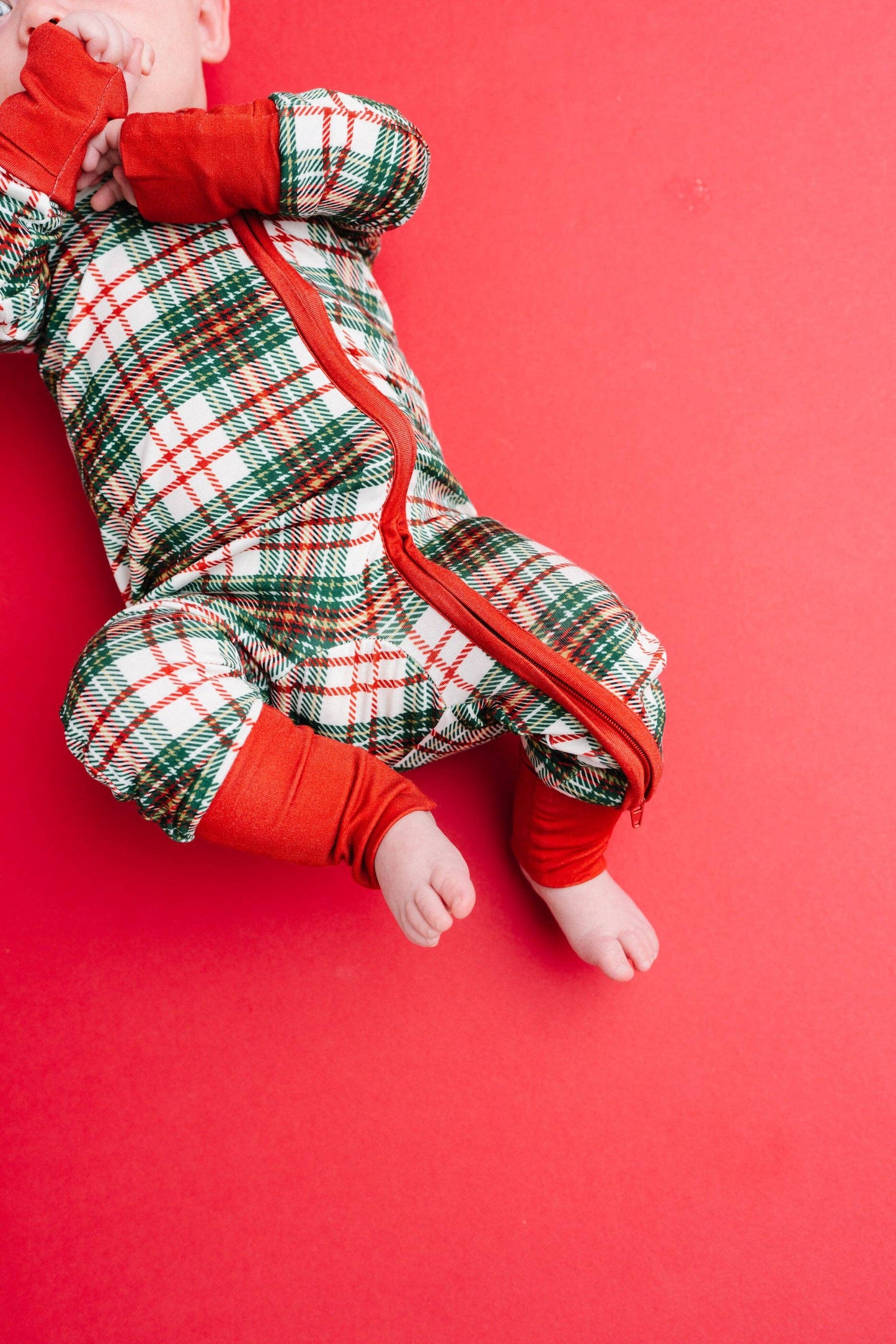 Bamboo Sleeper - Christmas Plaid