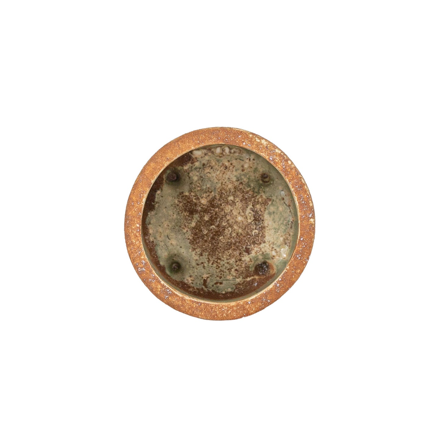 Griffin Footed Planter Rust