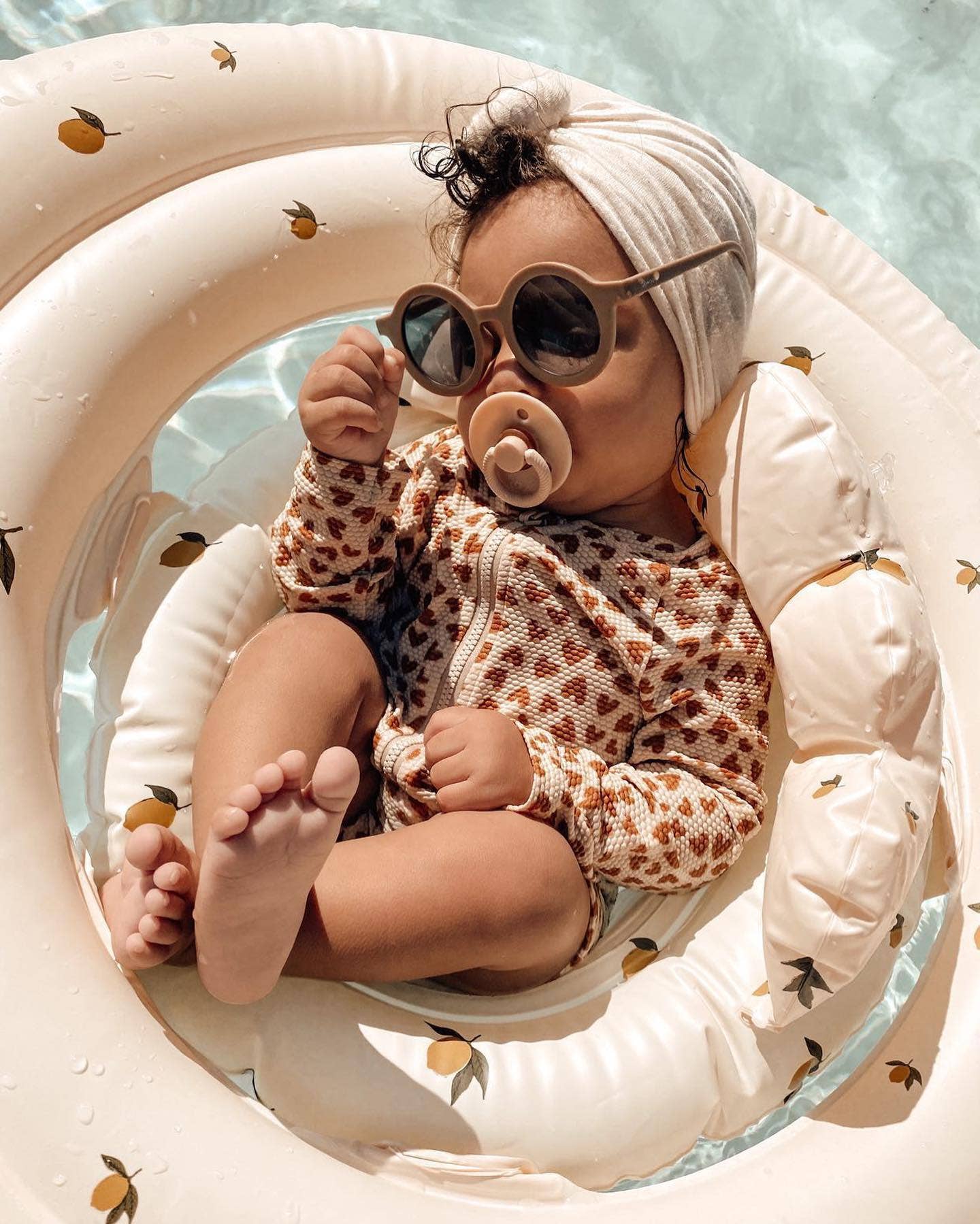 Itzy Soother Paci Sets - Coconut/Toast