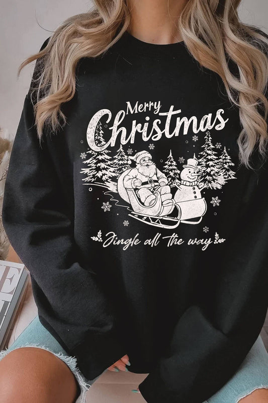 Sweathshirt - Merry Christmas Jingle Bell