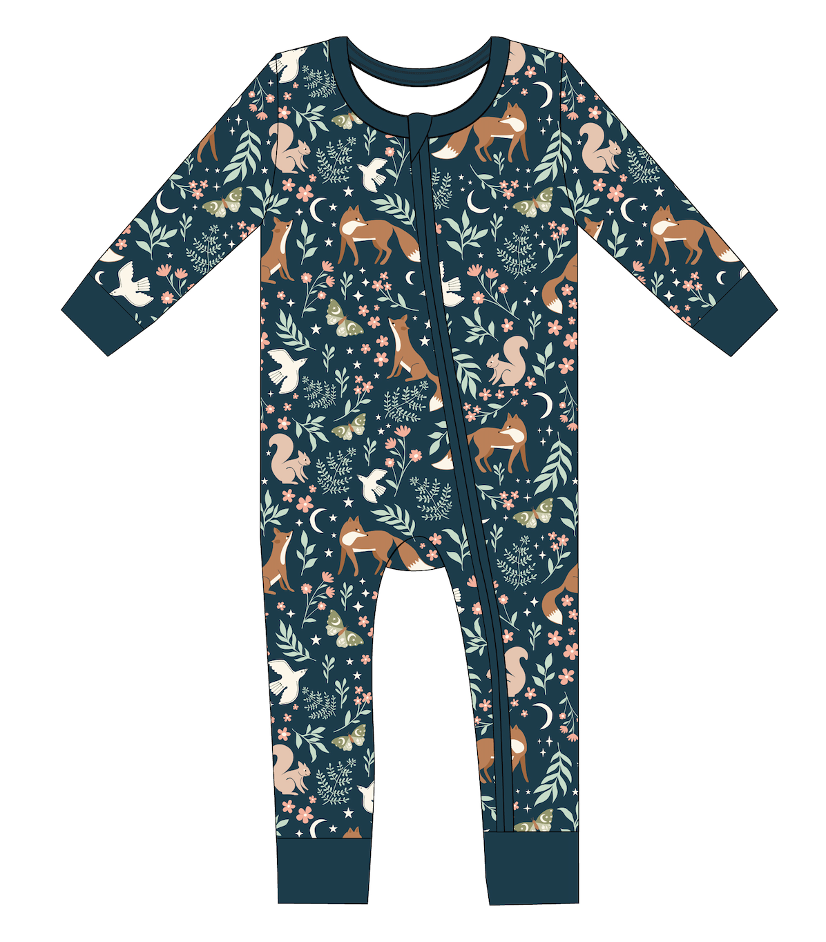 Bamboo Sleeper Pajamas - Woodland