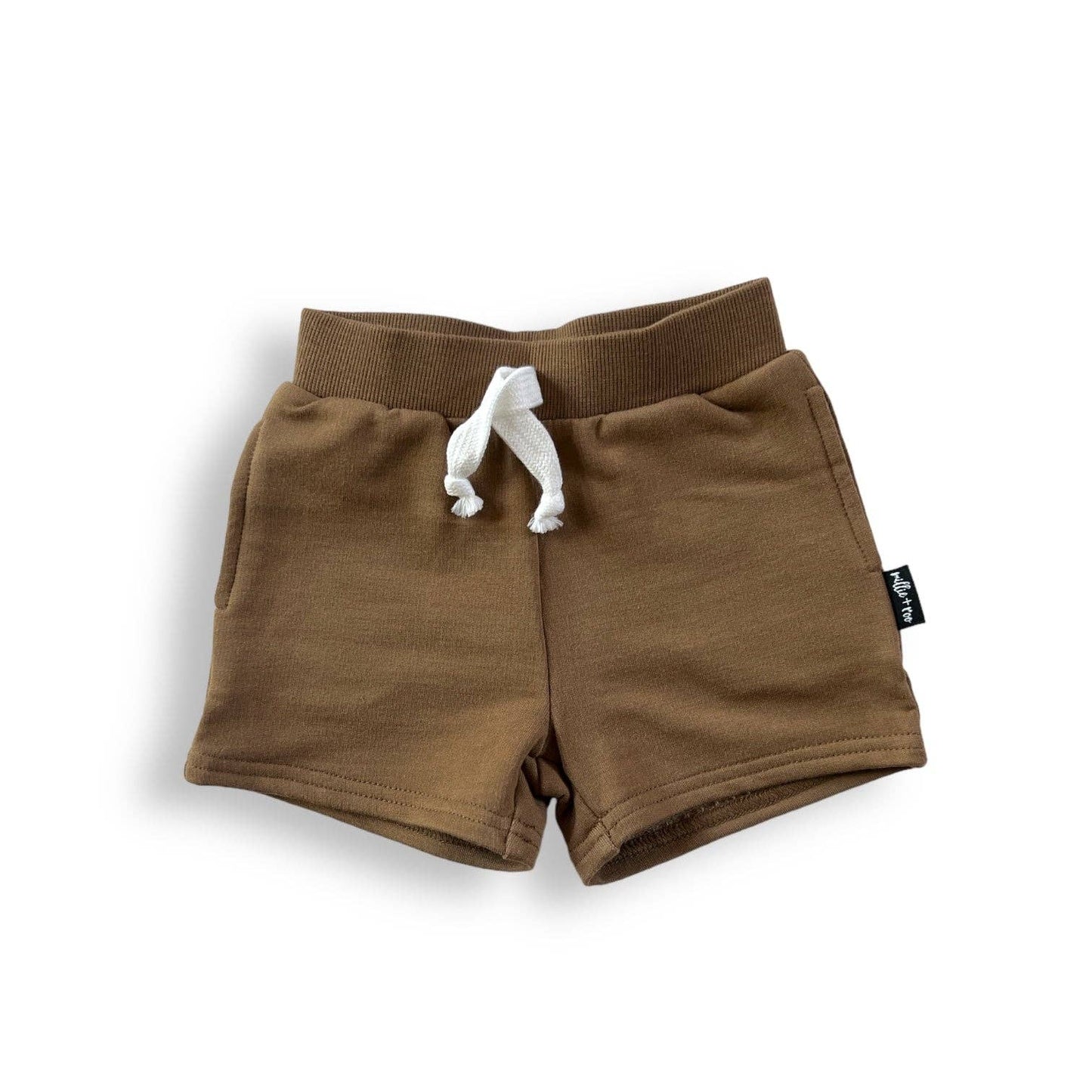 BAMBOO JOGGER SHORTS - Mocha