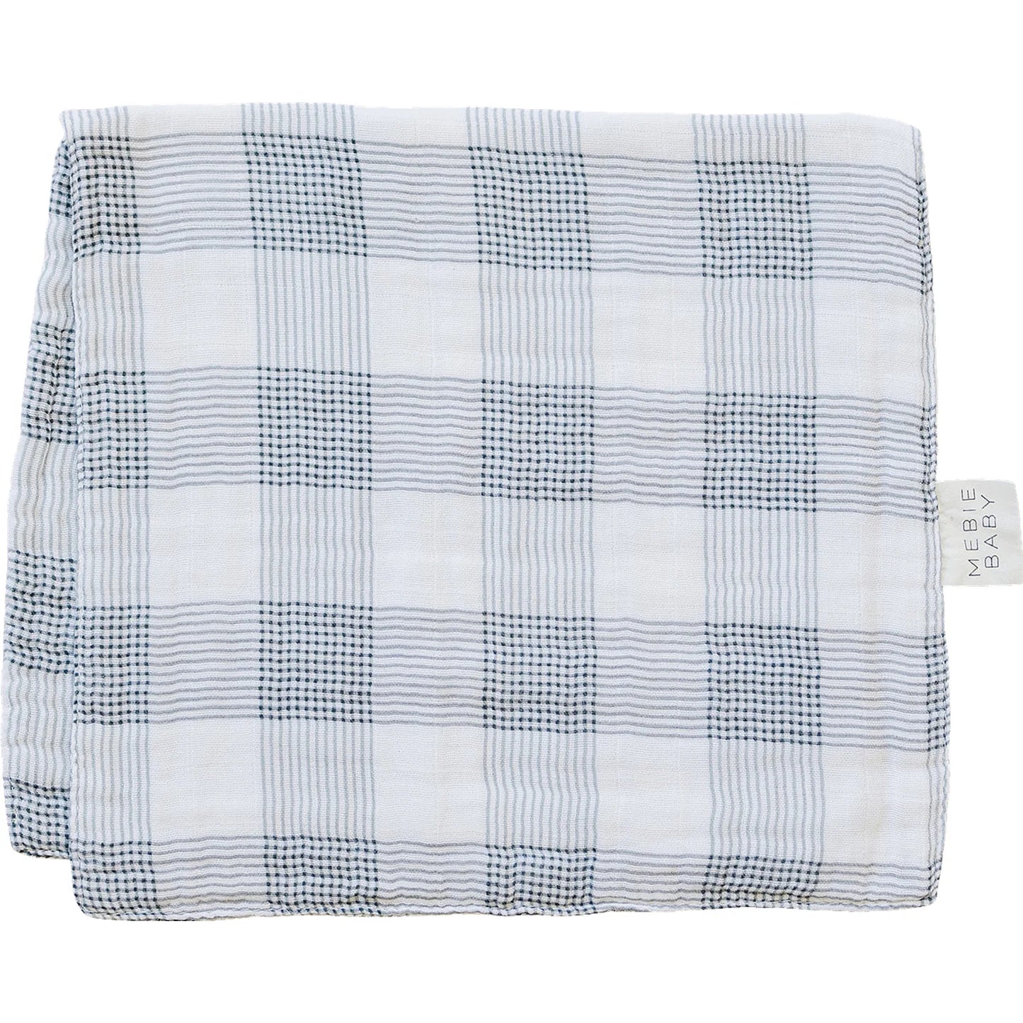 Muslin Burp Cloth - Coastal Plaid