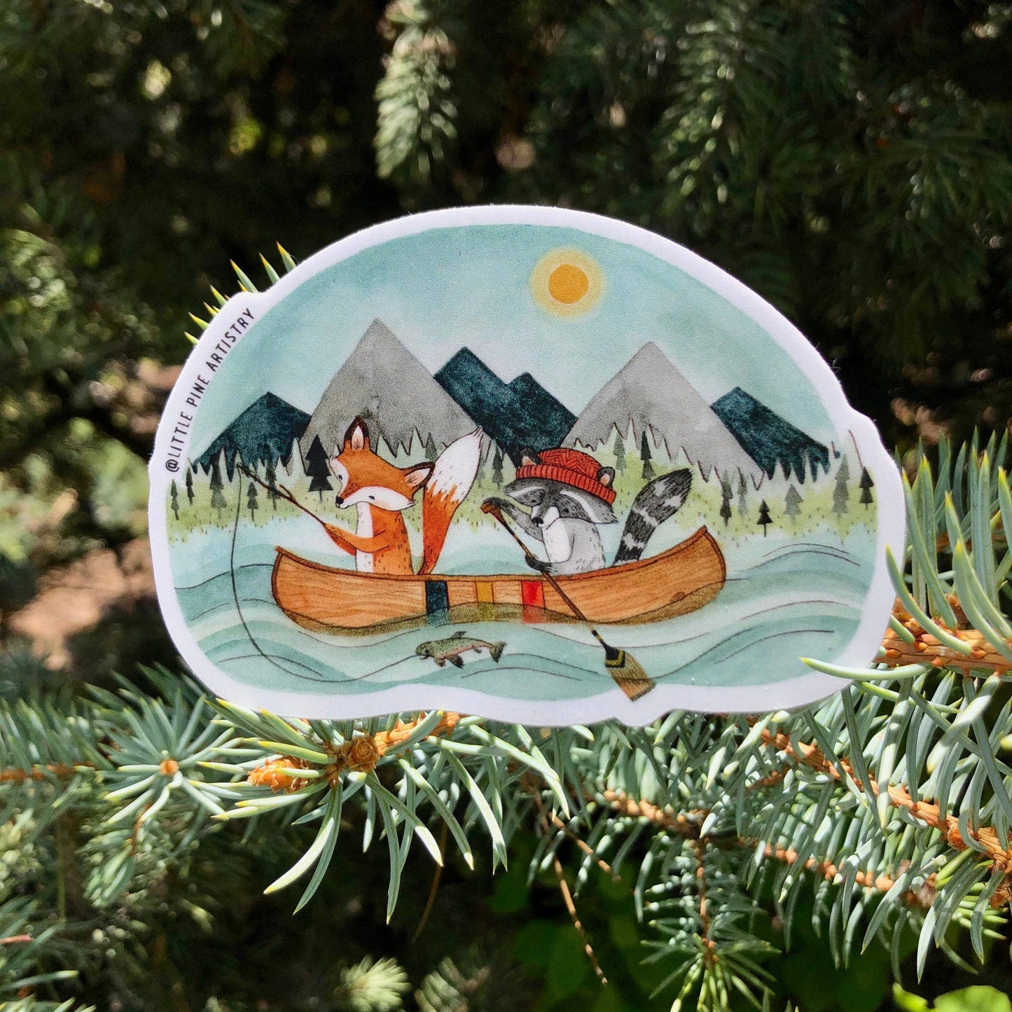 Sticker - Canoe Adventure