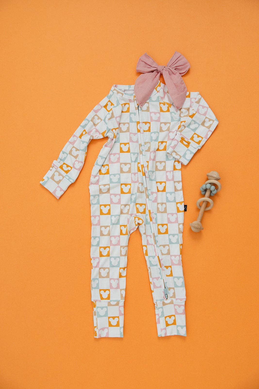 Bamboo Sleeper - Checkered Mickey