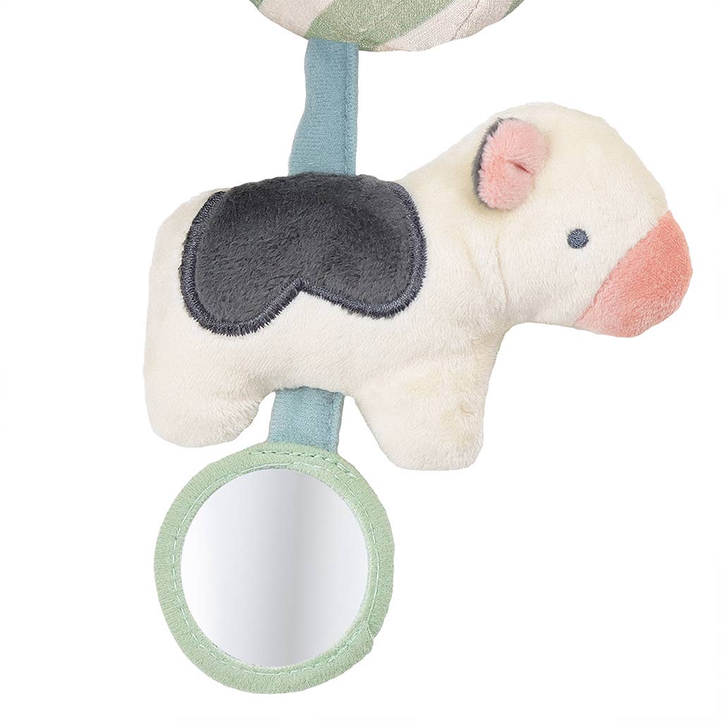 Itzy Bitzy Spiral Car Seat Activity Toy - Farm