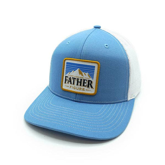 Father Figure Hat - Blue & White