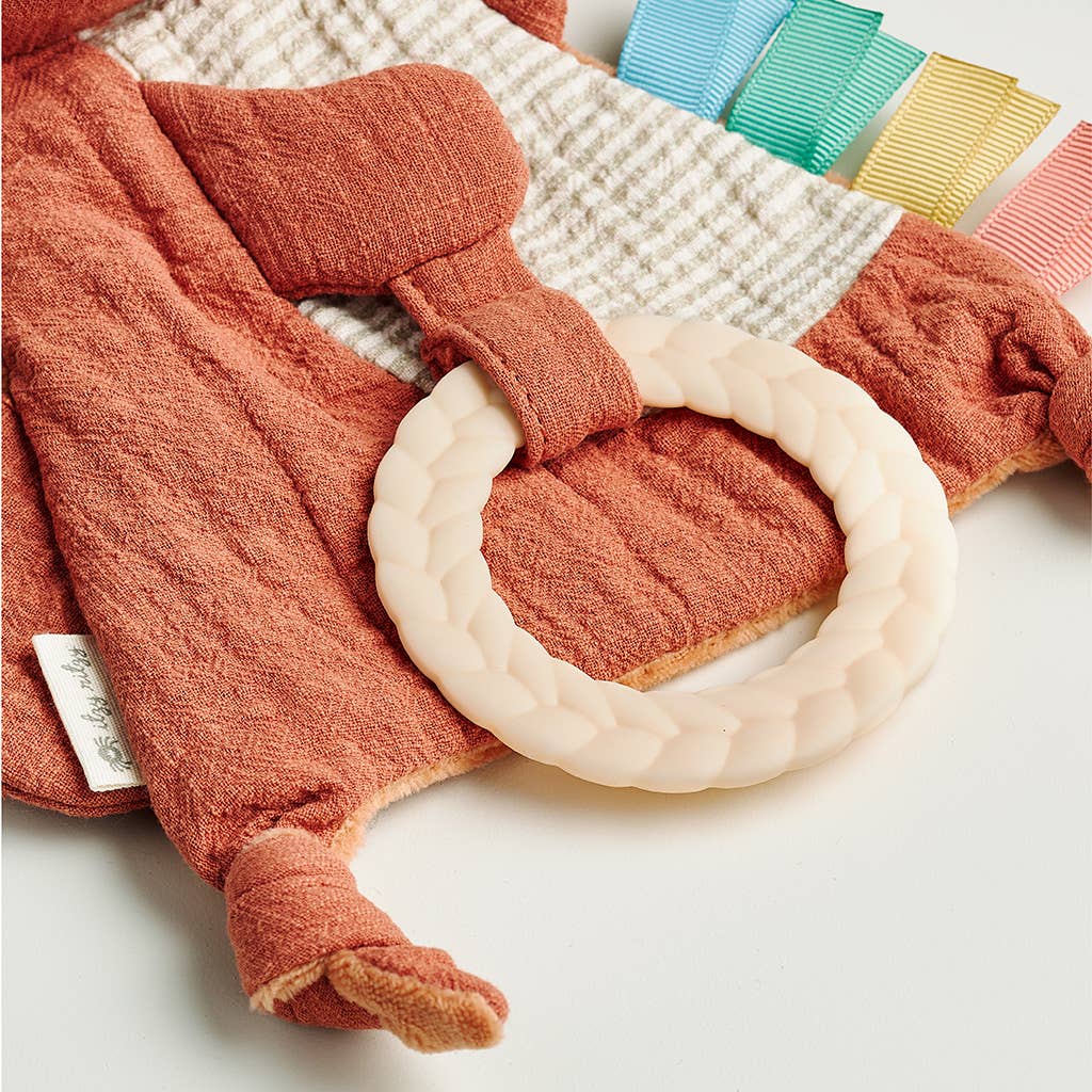 Bitzy Crinkle Toy/Teether - Fox