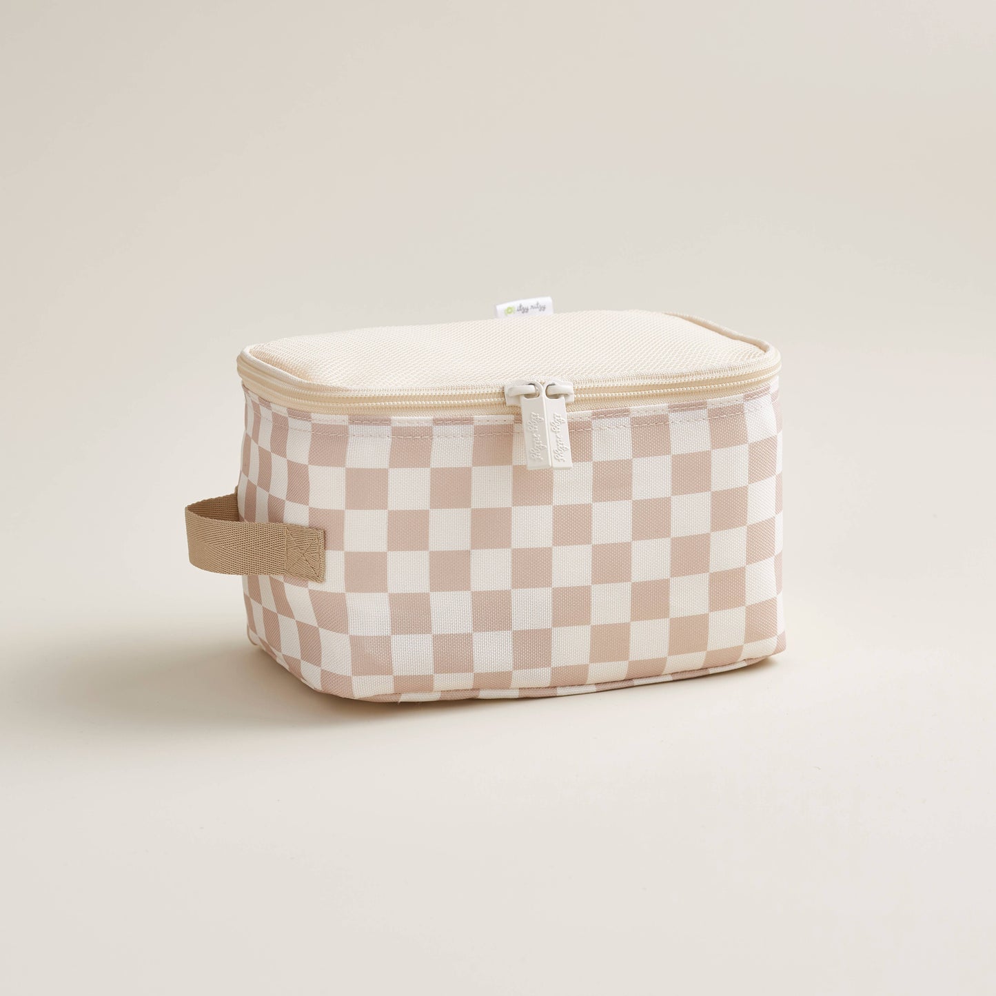 Pack Like a Boss Packing Cubes - Taupe Checkerboard