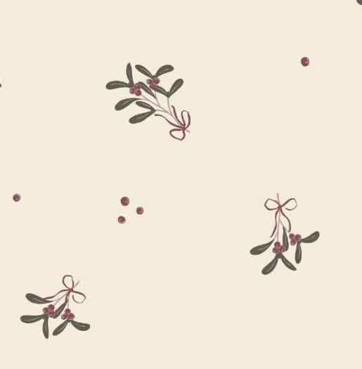 Organic River Onesie - Mistletoe/Mulberry