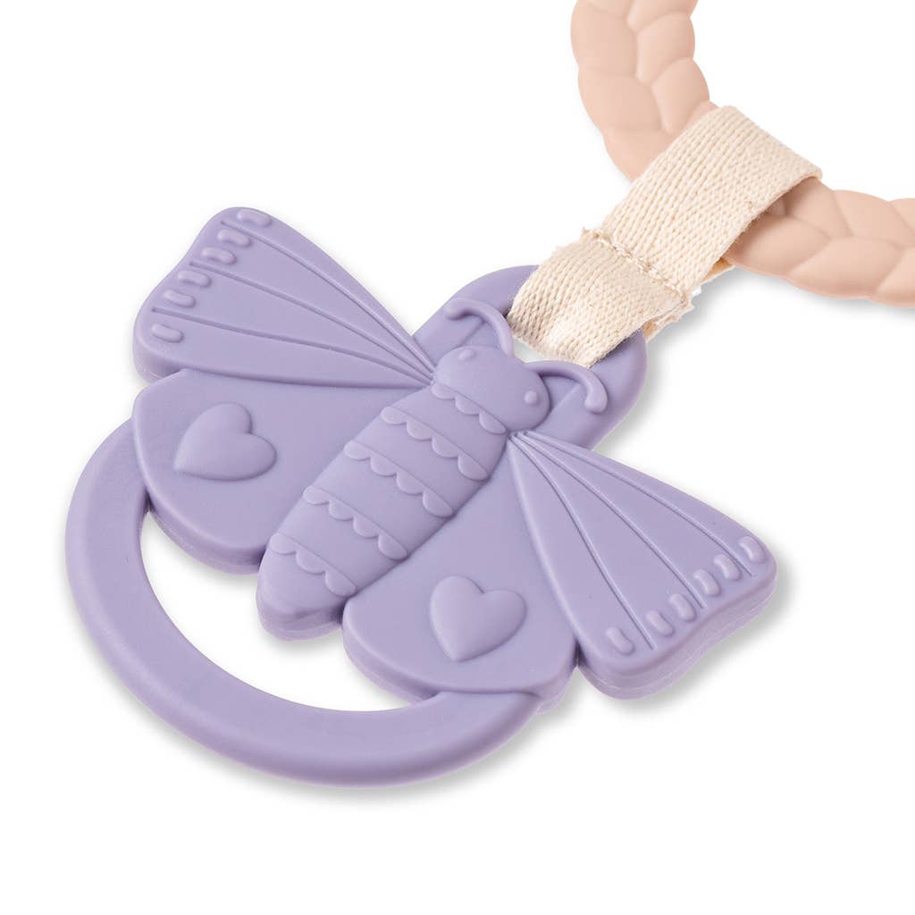 Bitzy Busy Ring™ Teething Activity Toy: Bunny