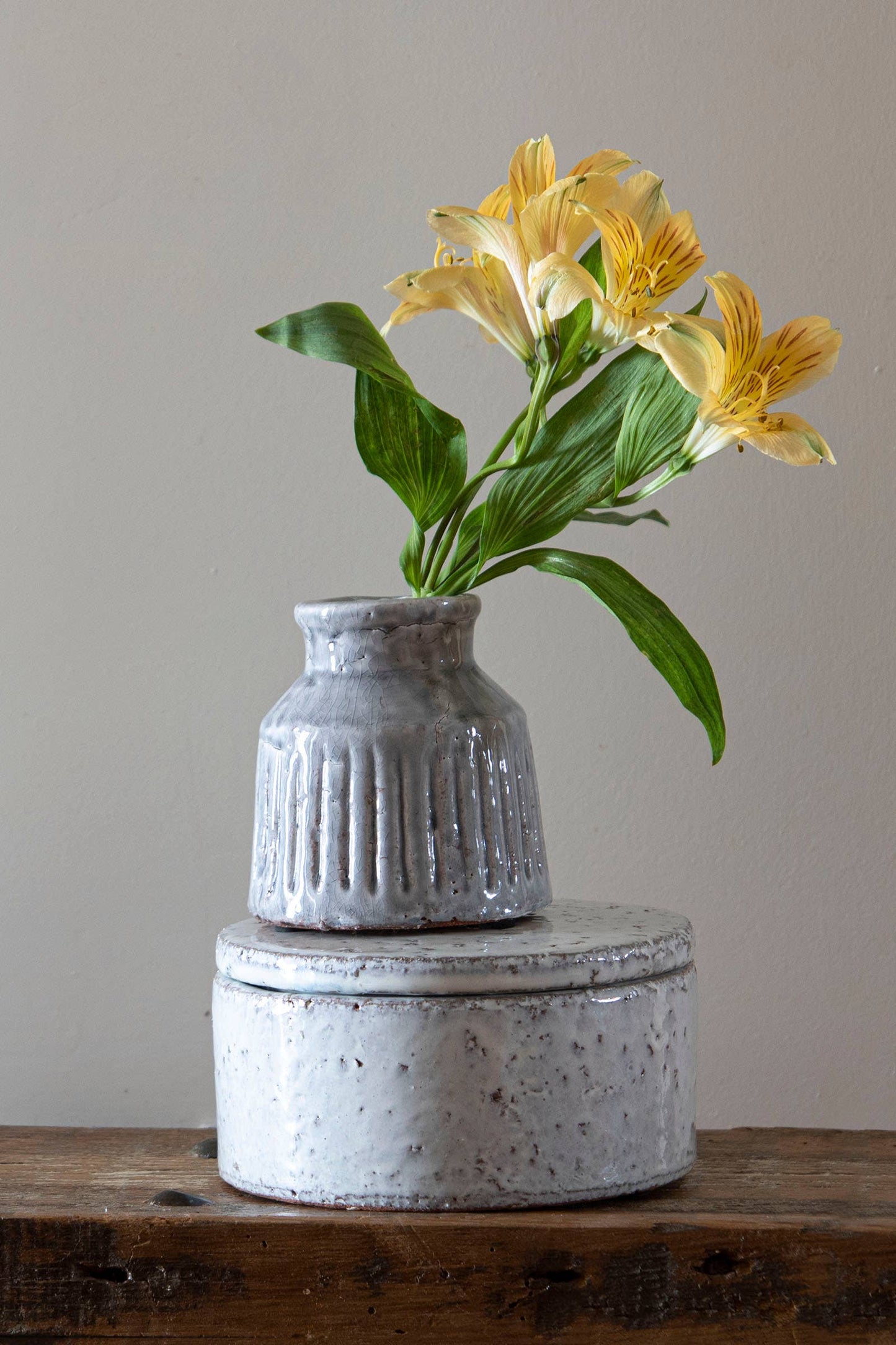 Bettina Vase Gray