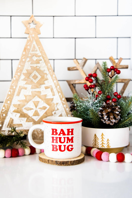 Holiday Ceramic Mug - Bah Hum Bug
