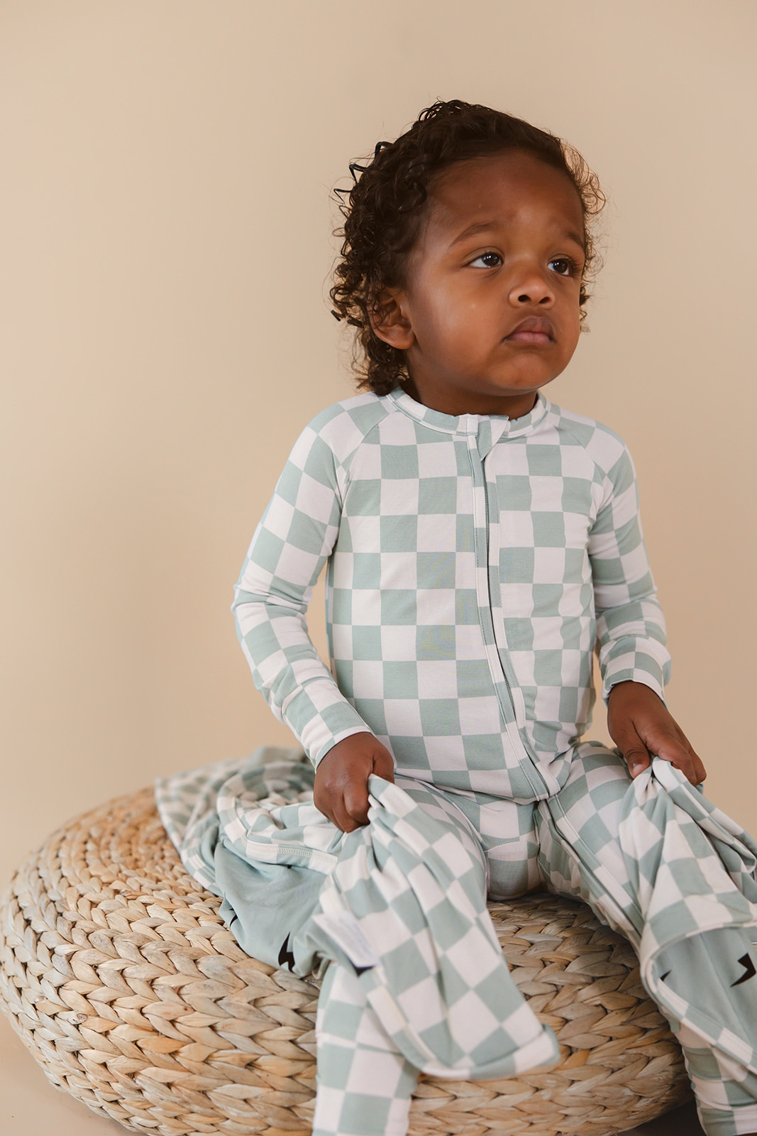 Bamboo Sleeper - Green Check
