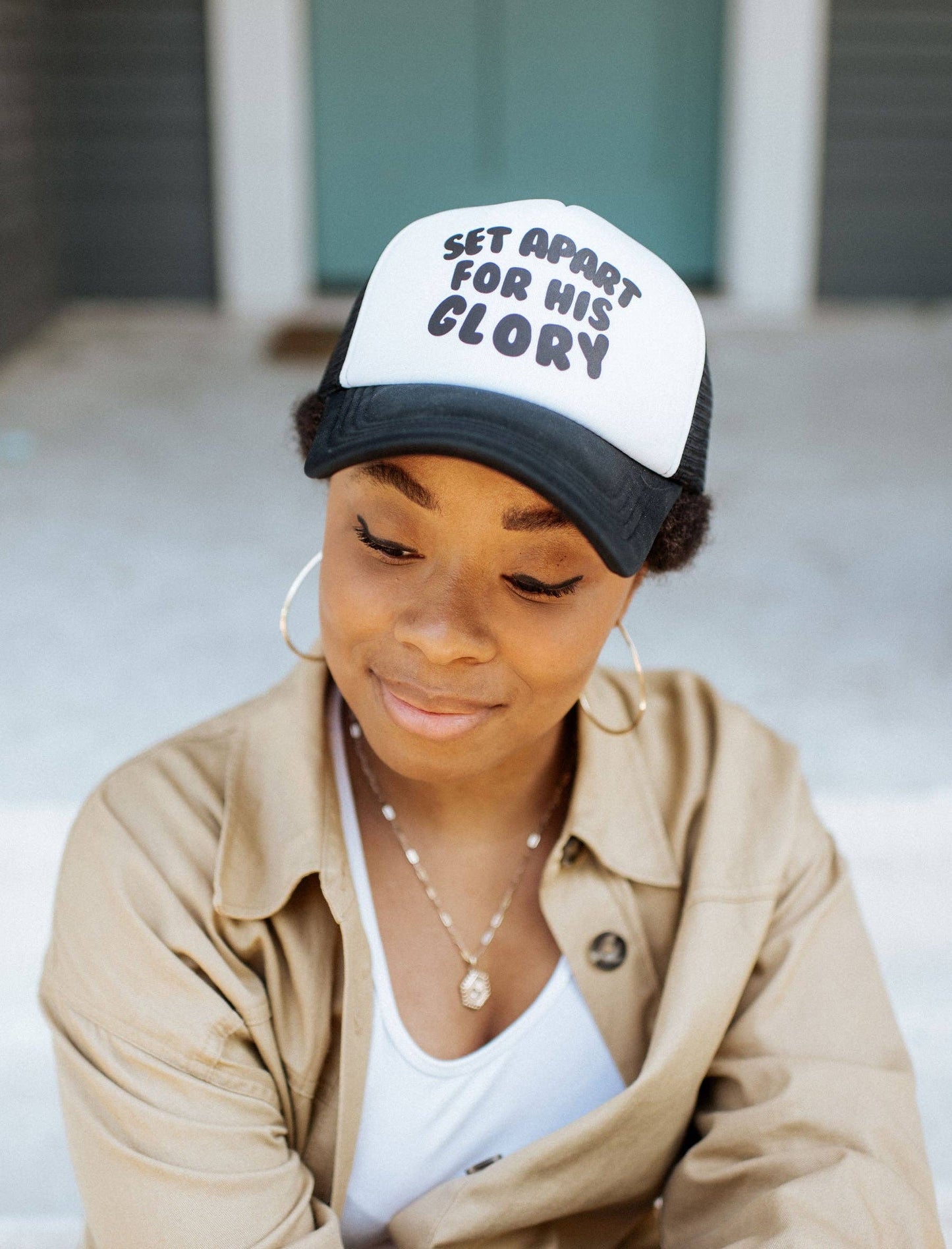 Set Apart for His Glory Trucker Hat