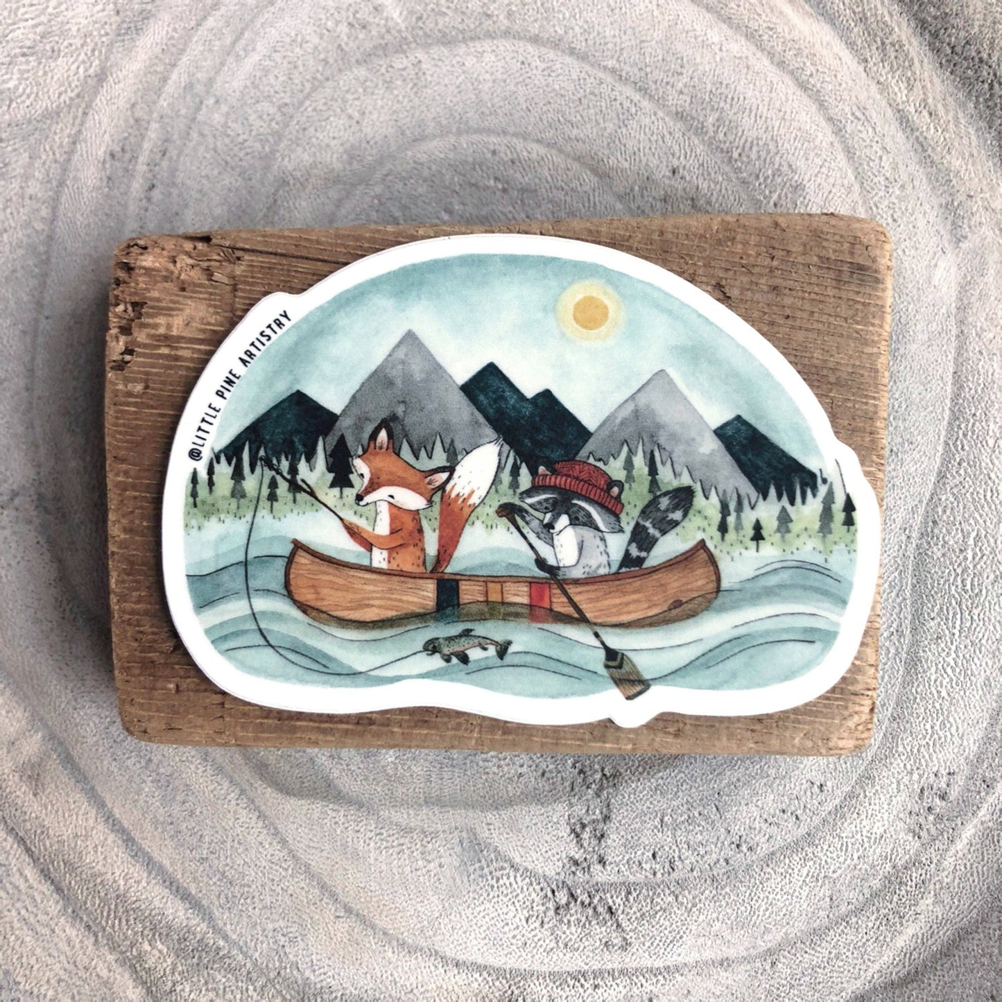 Sticker - Canoe Adventure