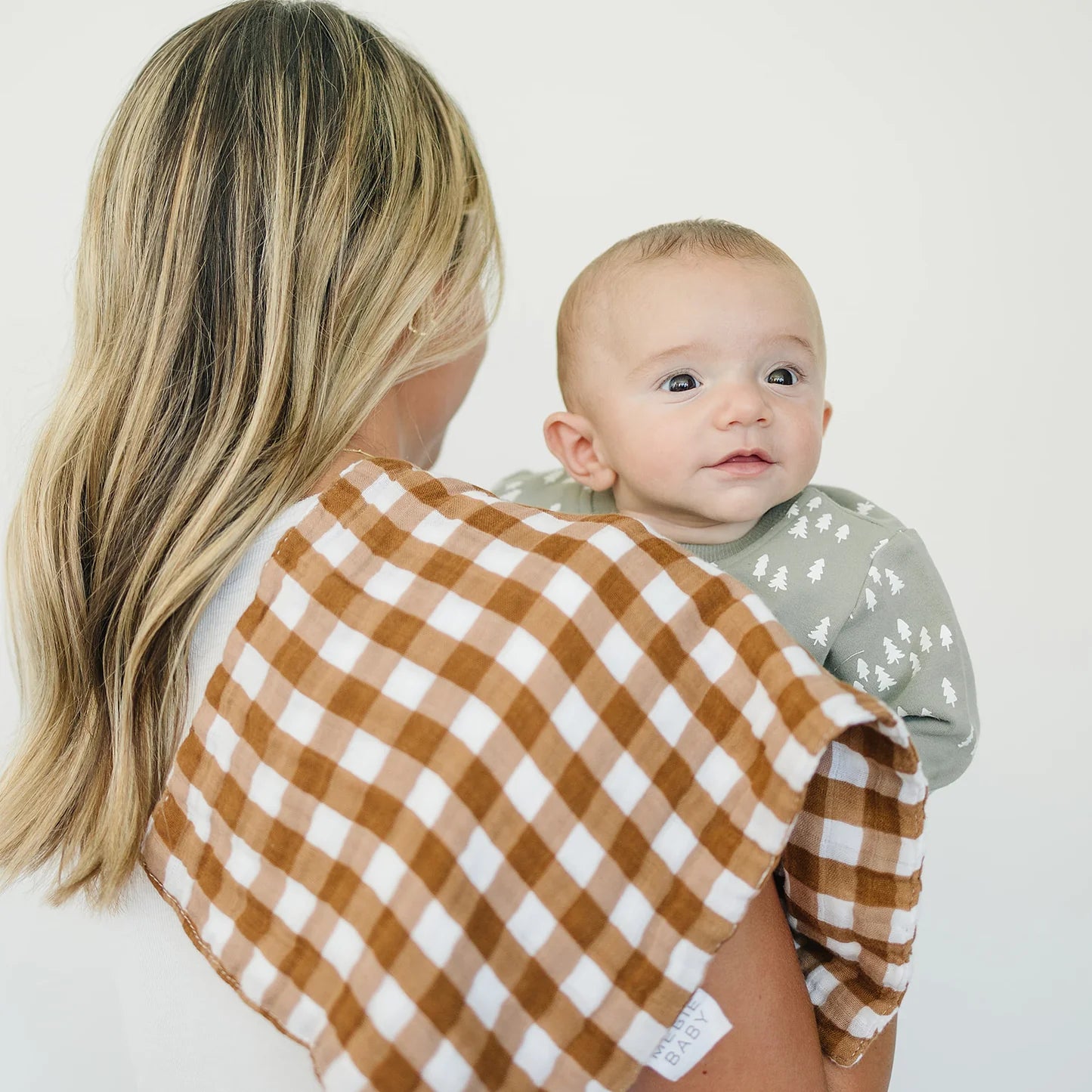 Muslin Burp Cloth - Gingham